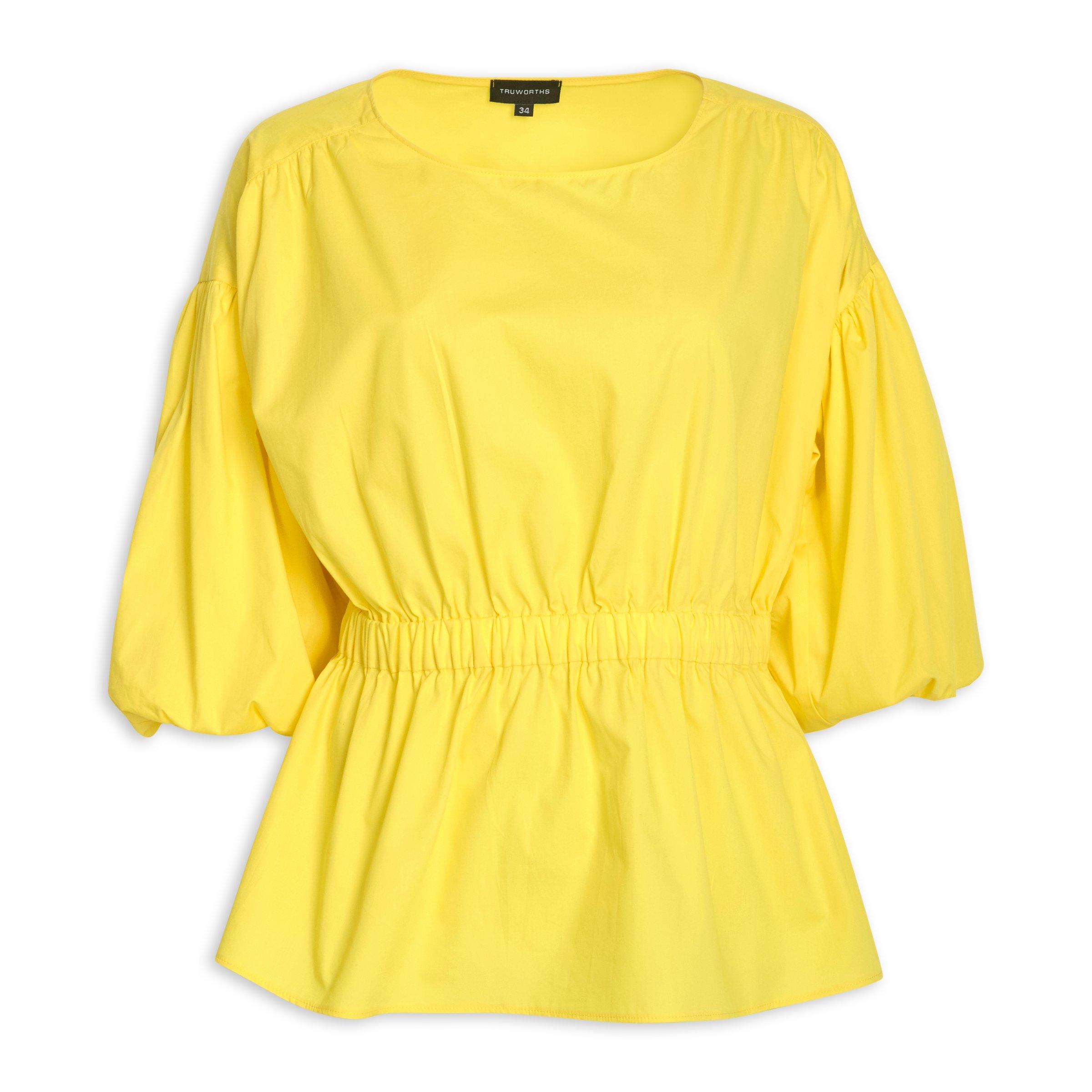 yellow tops at truworths
