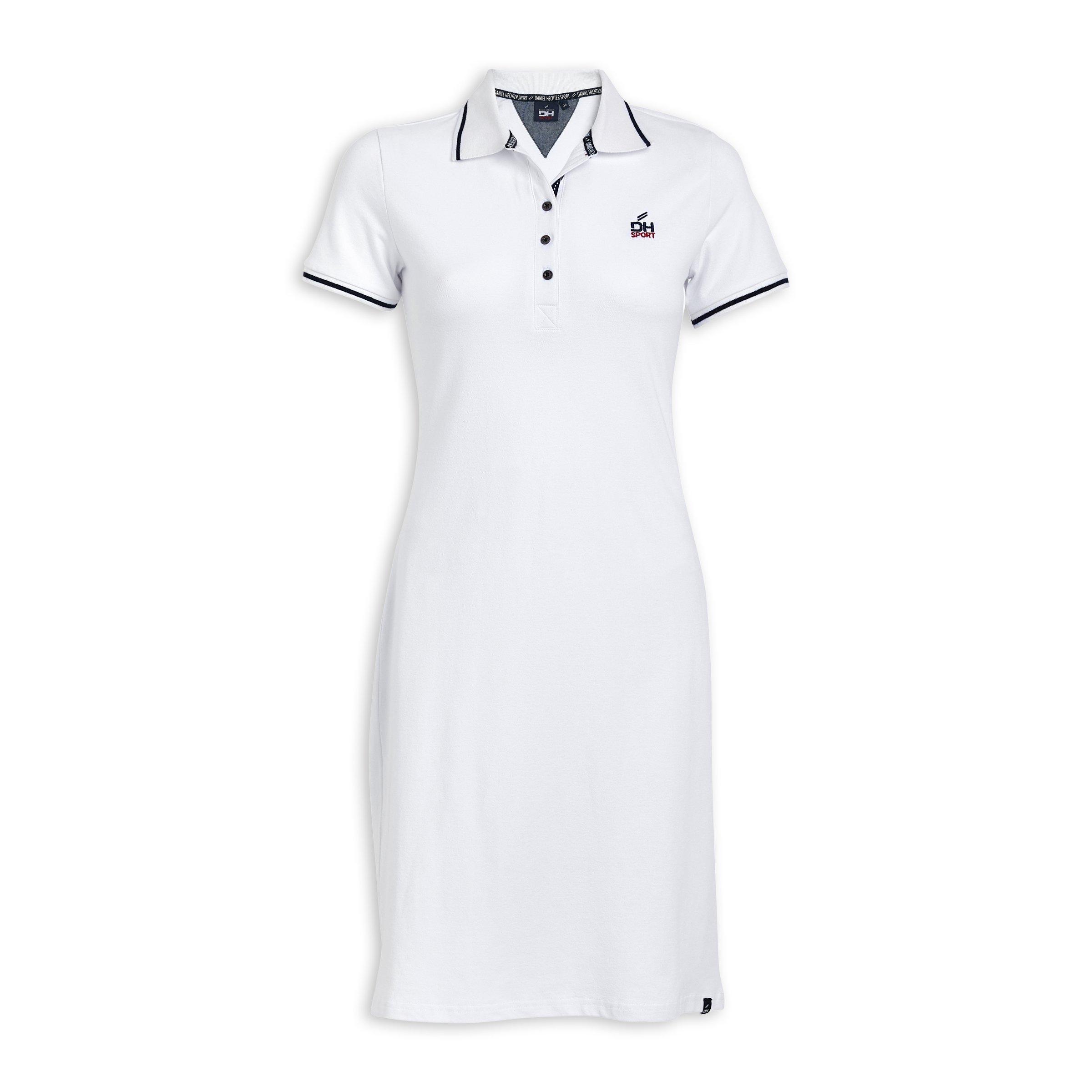 Buy Daniel Hechter White Branded Dress Online Truworths