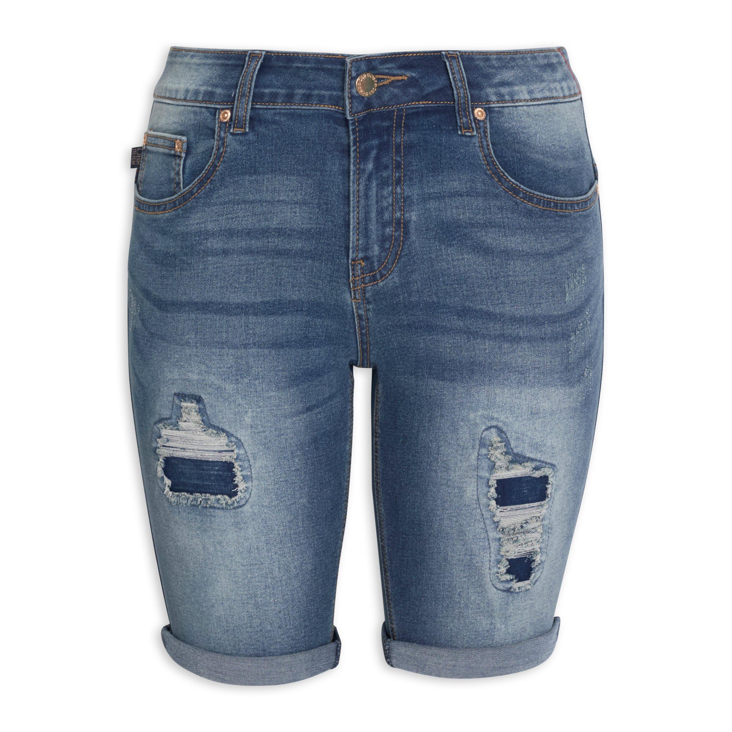 Buy OBR Denim Ripped Shorts Online | Truworths