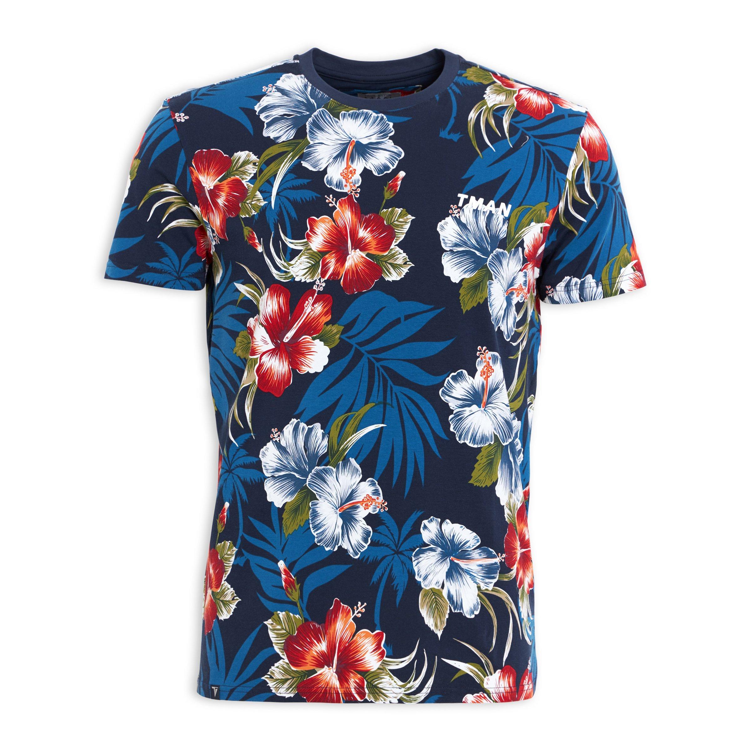 Buy Truworths Man Floral Printed Tee Online Truworths