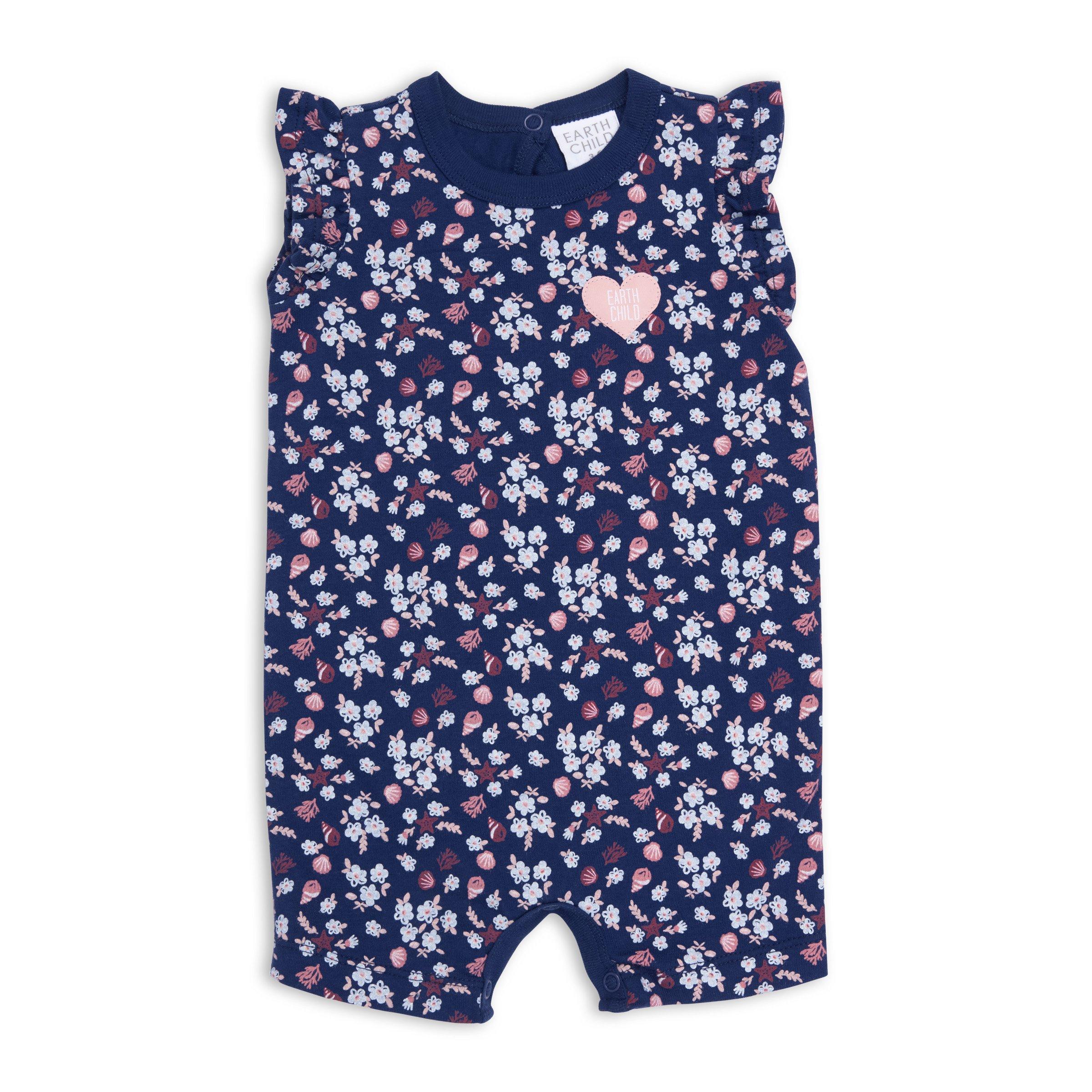 Buy Earthchild Baby Girl Floral Romper Online Truworths