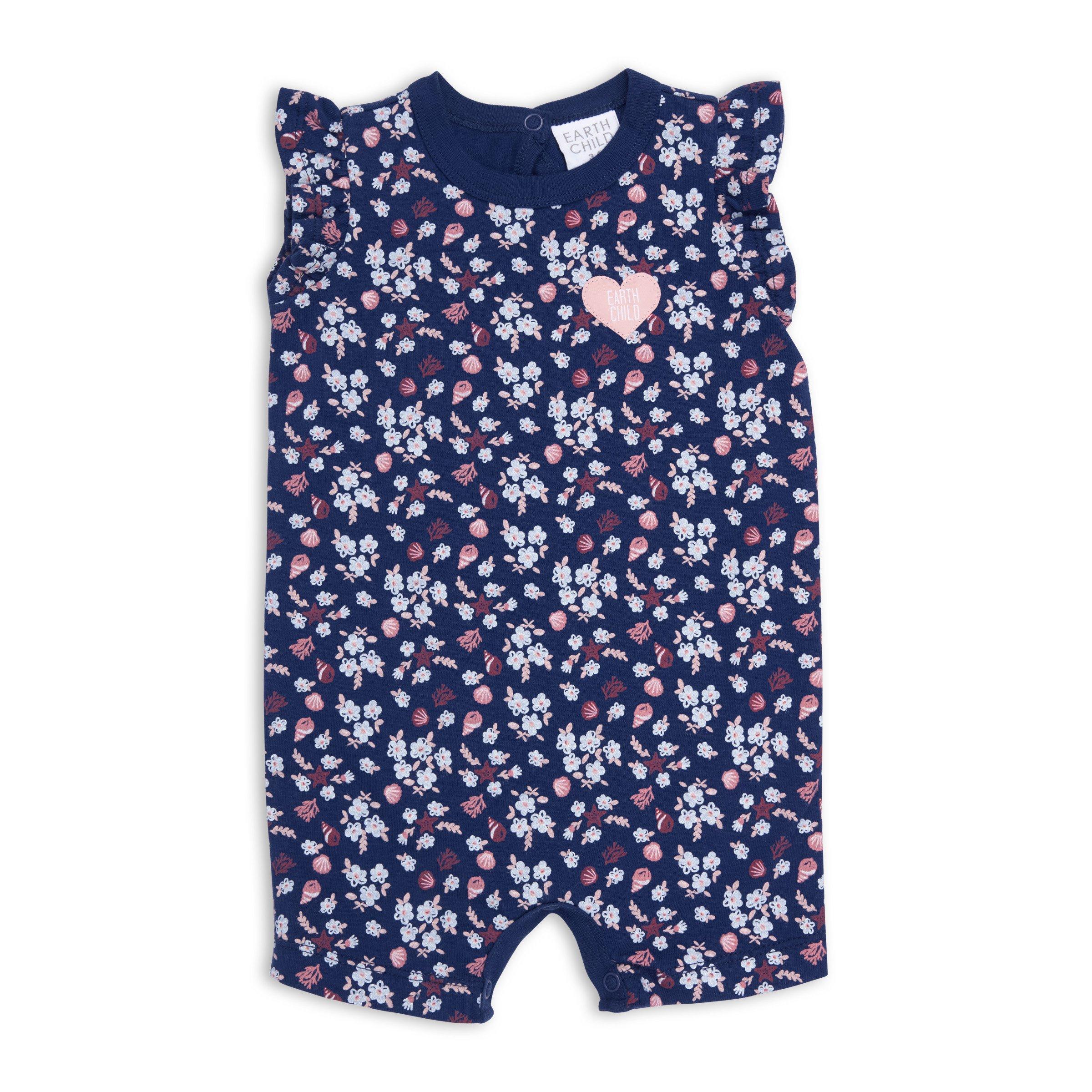 Buy Earthchild Baby Girl Floral Romper Online | Truworths