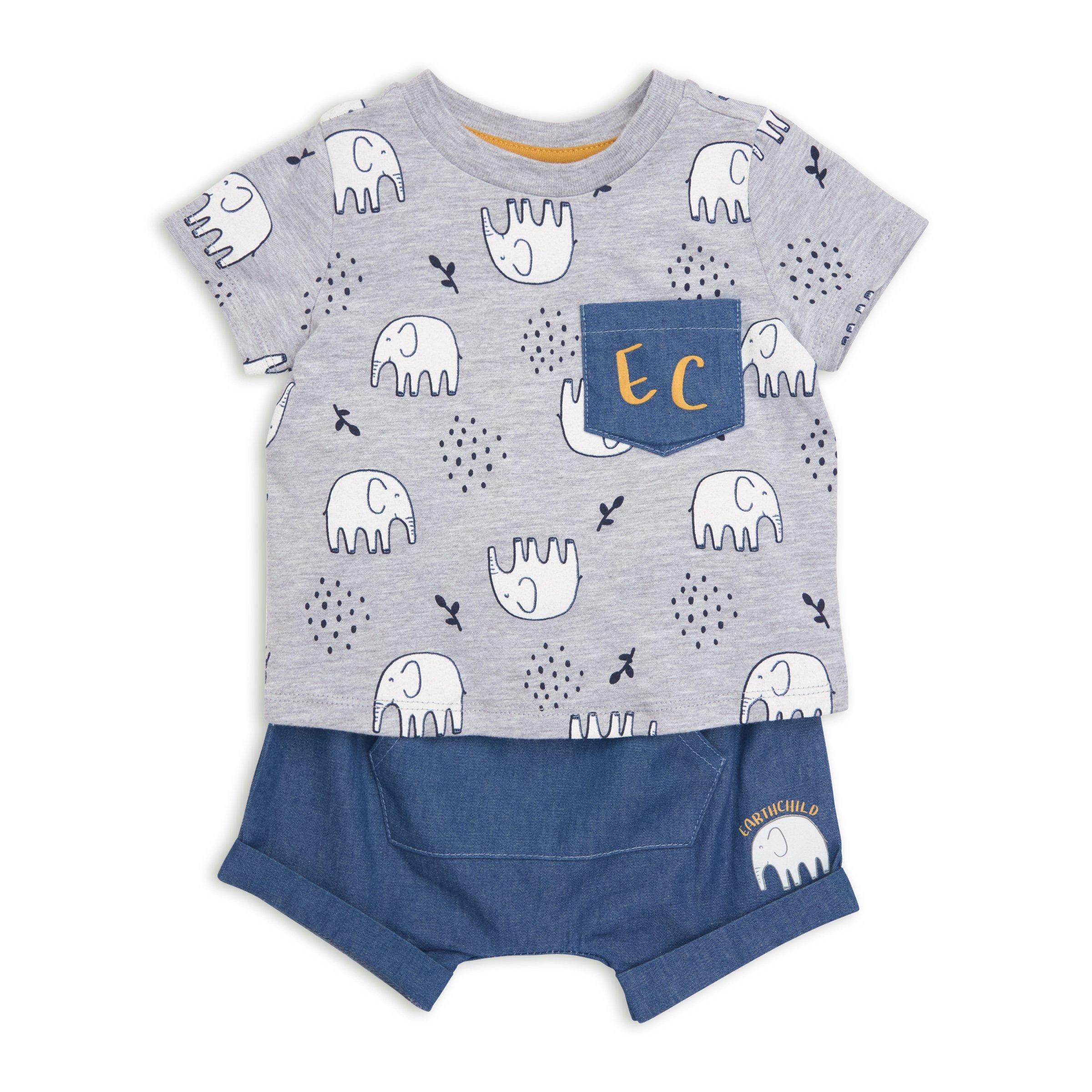 Buy Earthchild Baby Boy Printed Set Online Truworths
