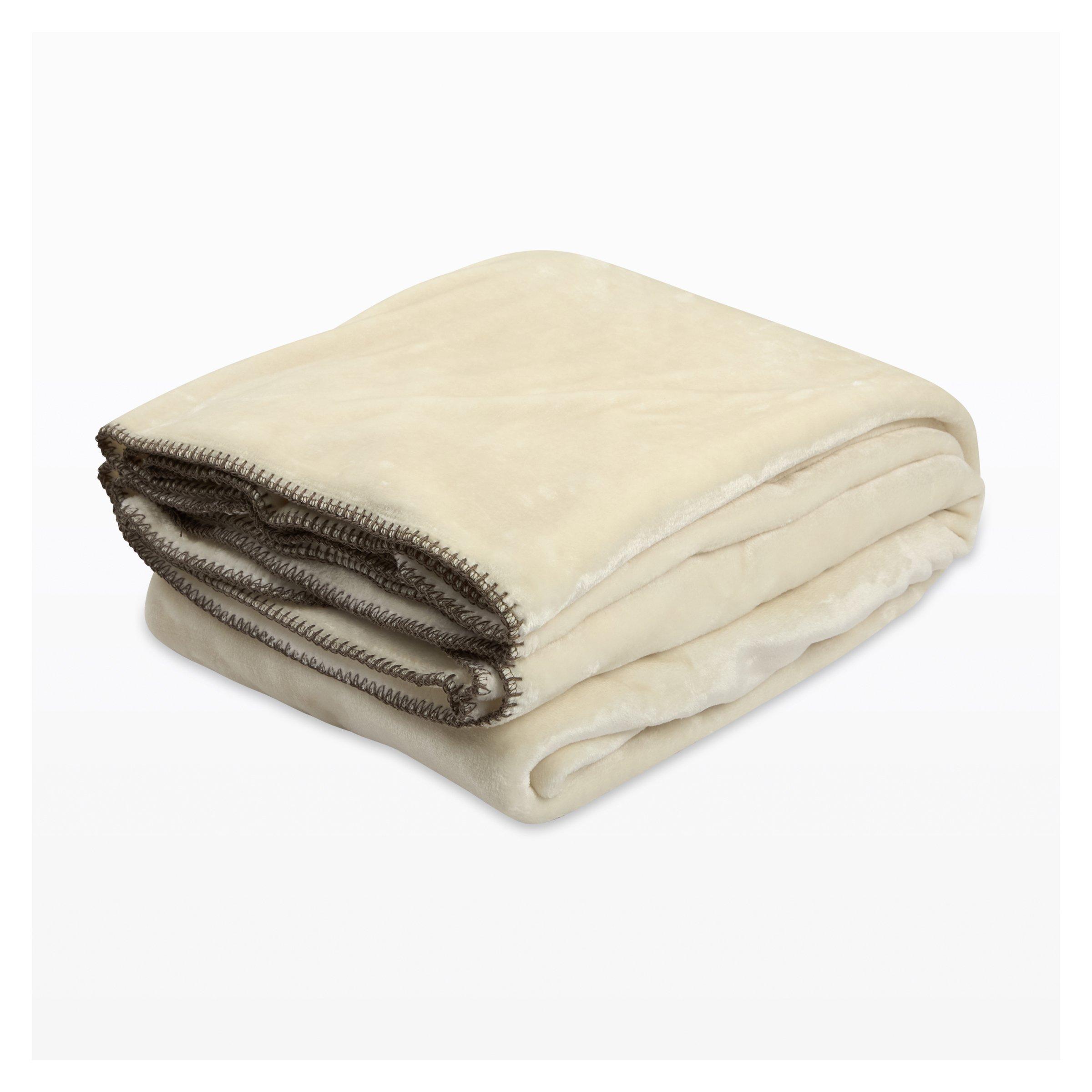 Buy Loads of Living 1 Ply Mink Blanket Milk Online Truworths