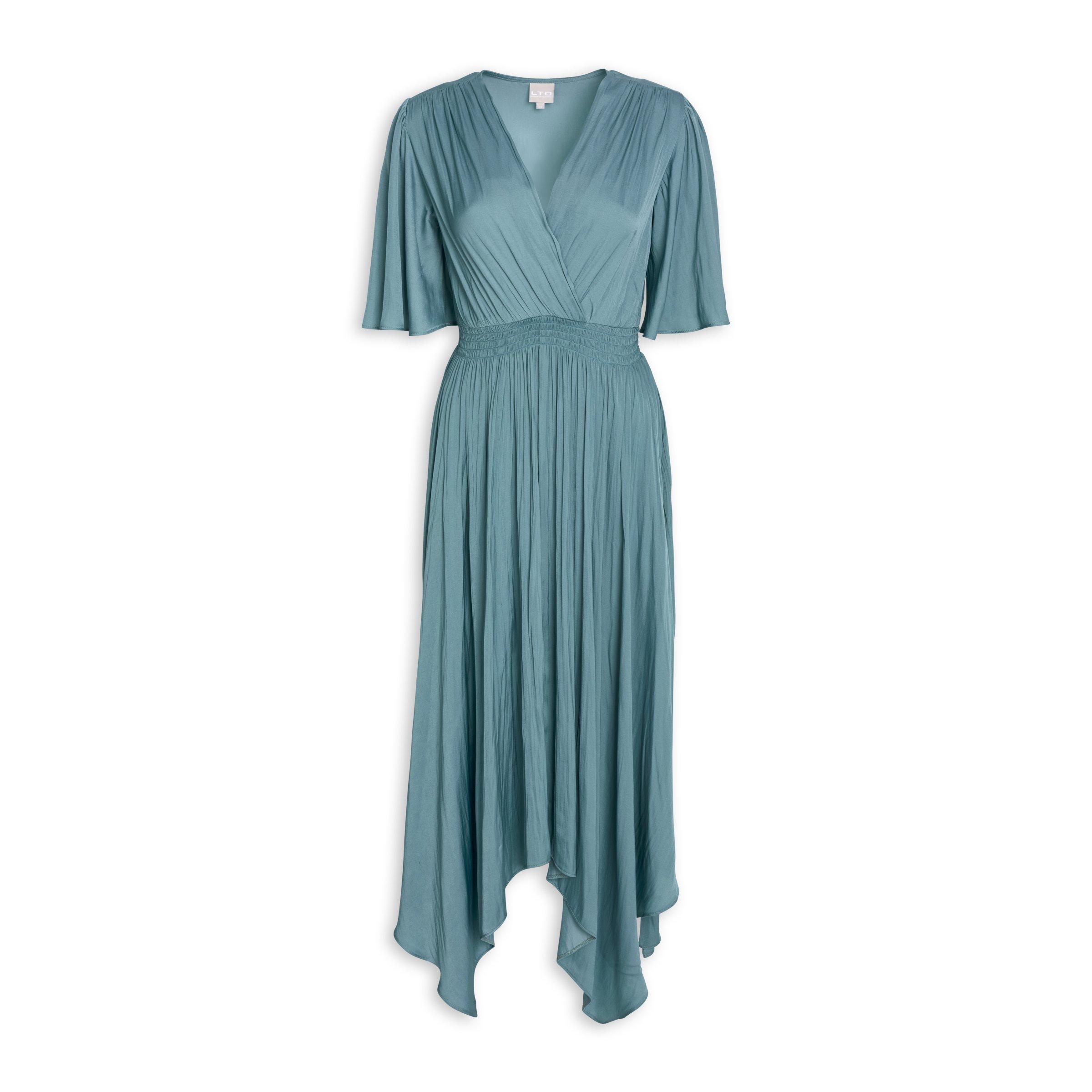 Buy LTD Woman Sage Softly Waisted Dress Online | Truworths