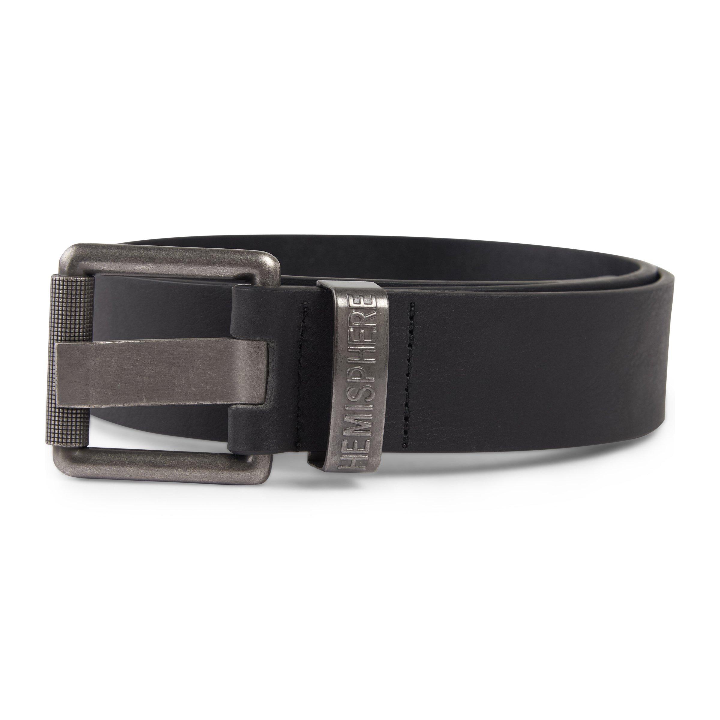 Buy Hemisphere Black Branded Belt Online | Truworths