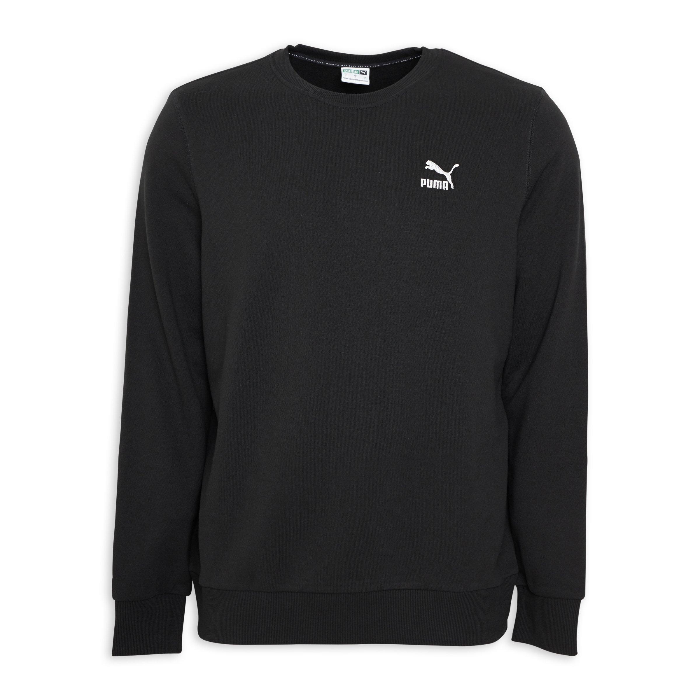 Buy Puma Classics Embroidered Crew neck Sweater Clothing Online ...