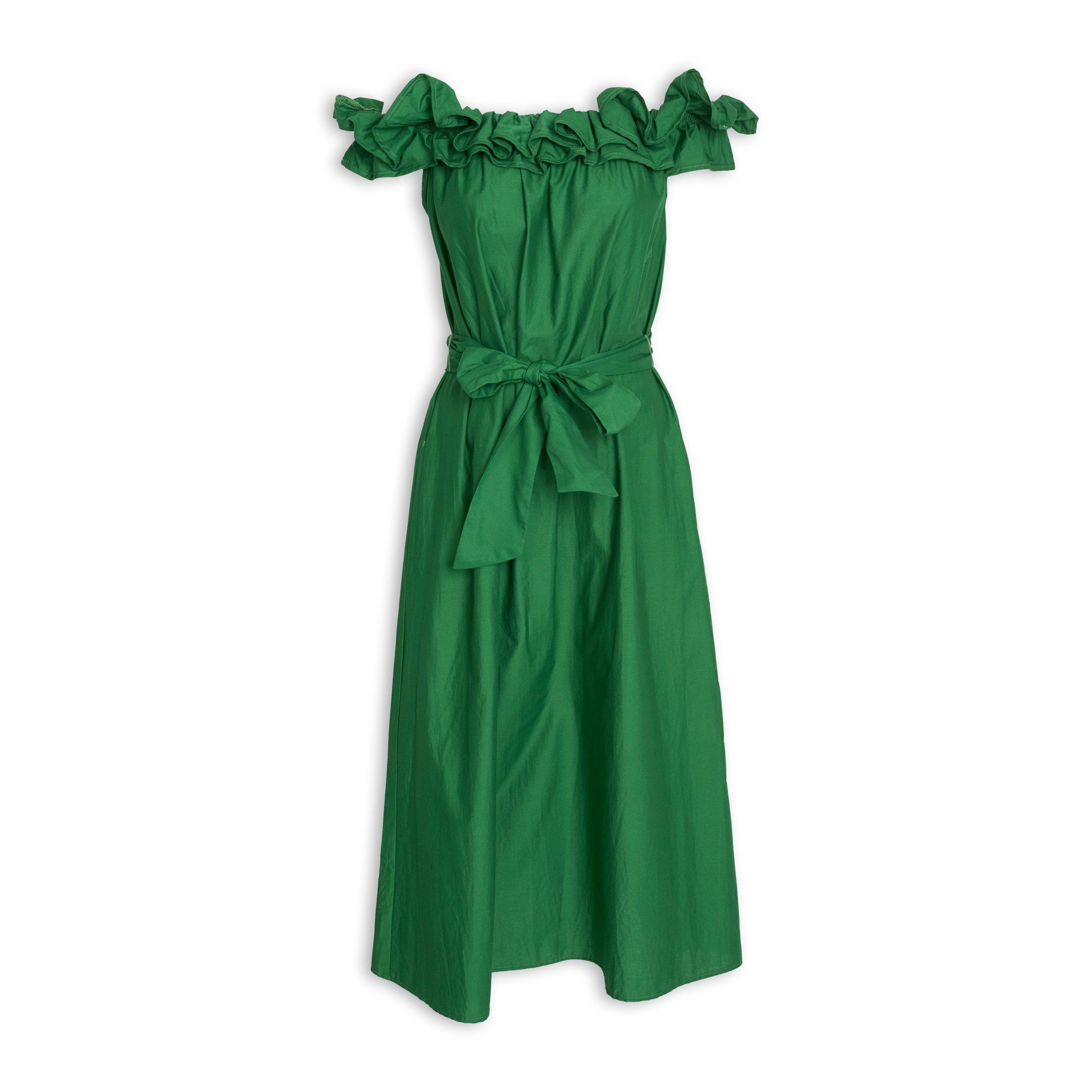 Buy Truworths Green A Line Dress Online Truworths