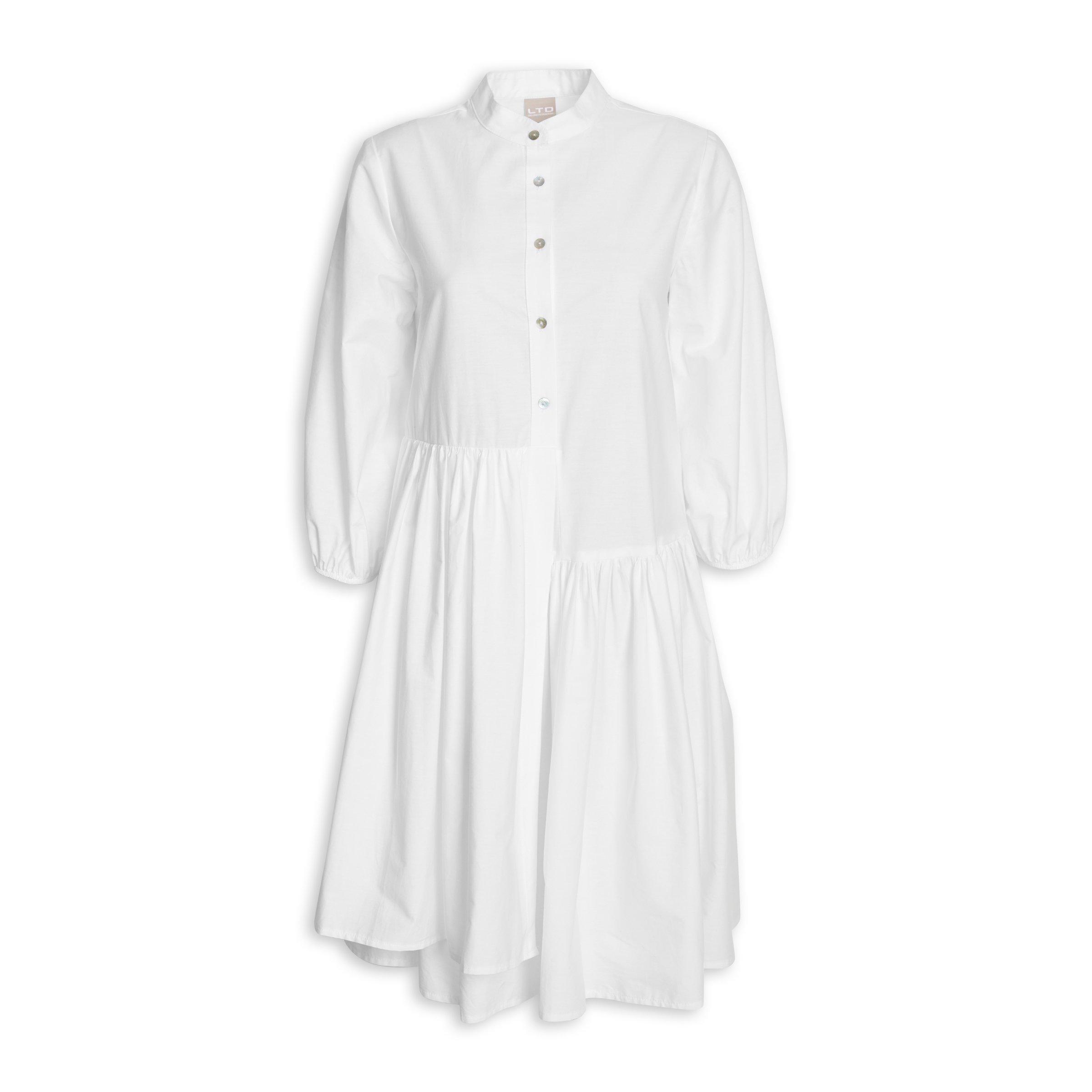 Buy Ltd Woman White Poplin Tiers Dress Online Truworths | Free Hot Nude ...