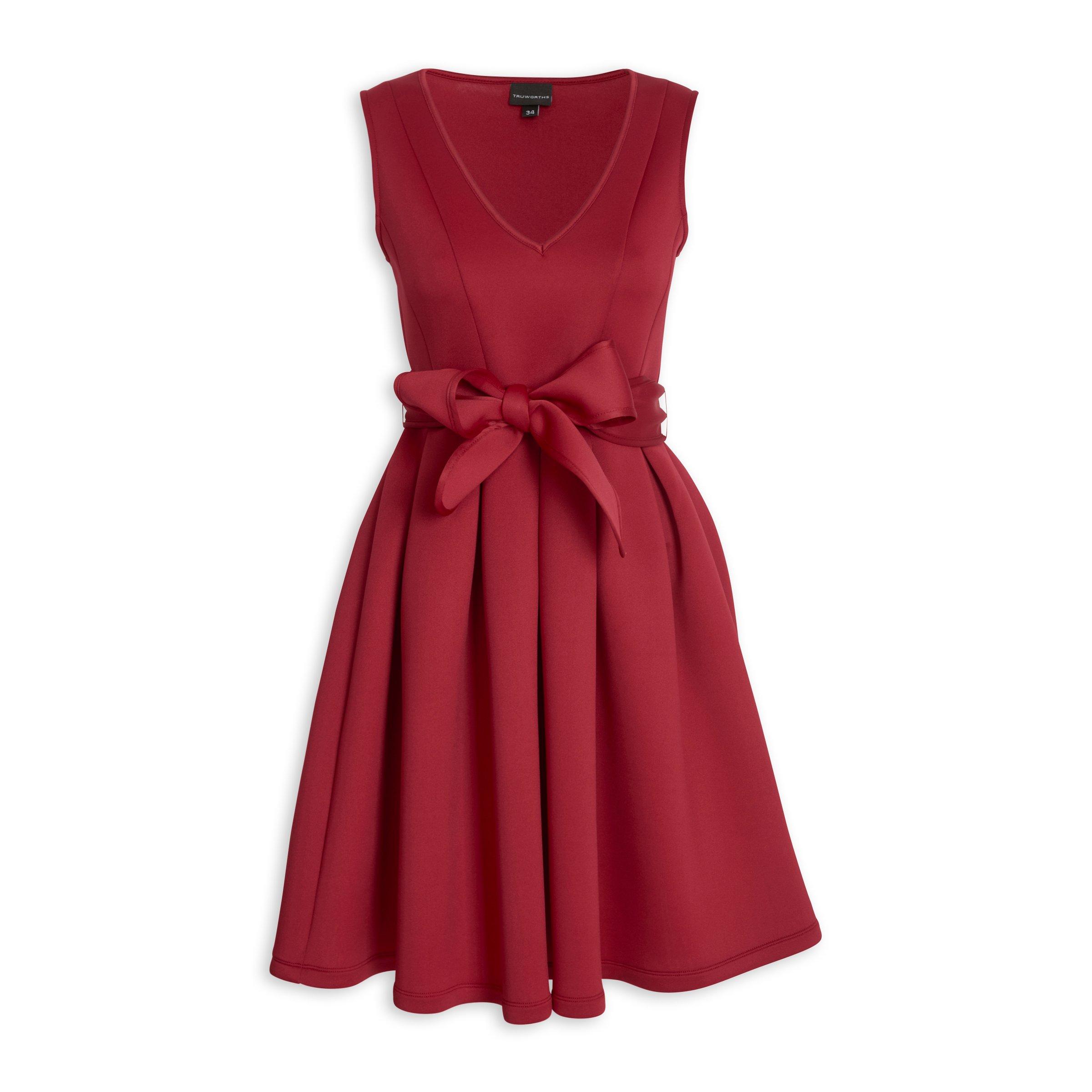 Buy Truworths Red Flare Dress Online 
