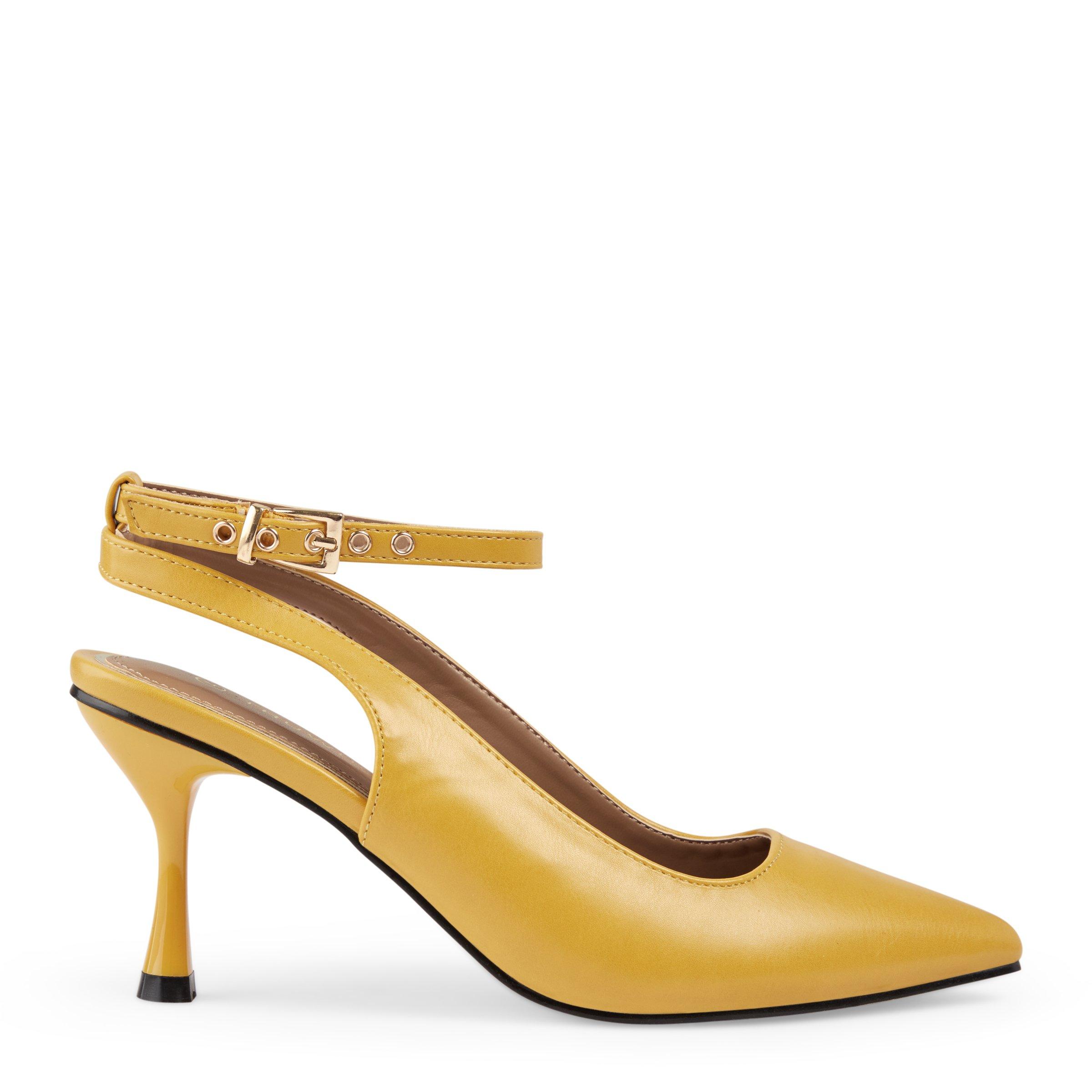 Buy Truworths Yellow Slingback Heel Online | Truworths