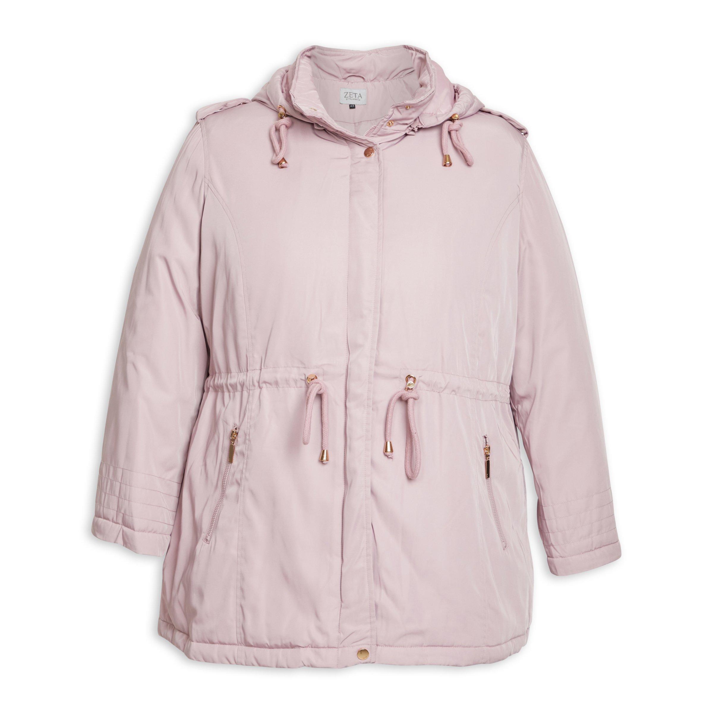 Buy Zeta Pink Parka Jacket Online | Truworths