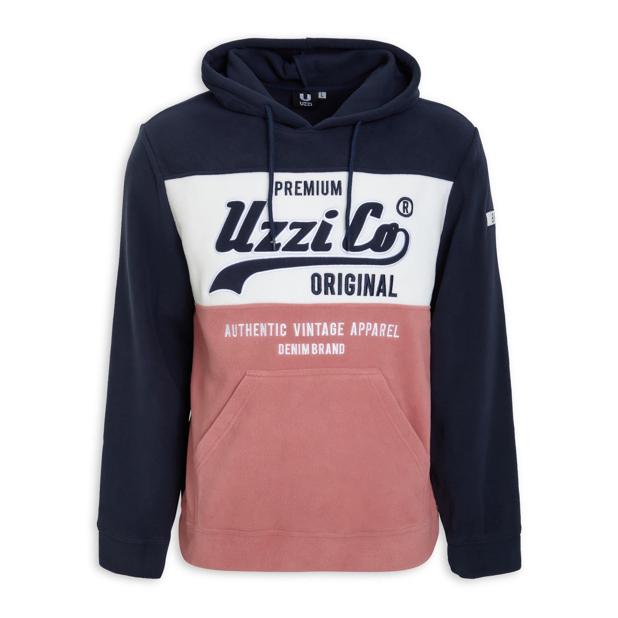 Buy Uzzi Pink Branded Hoodie Online Truworths