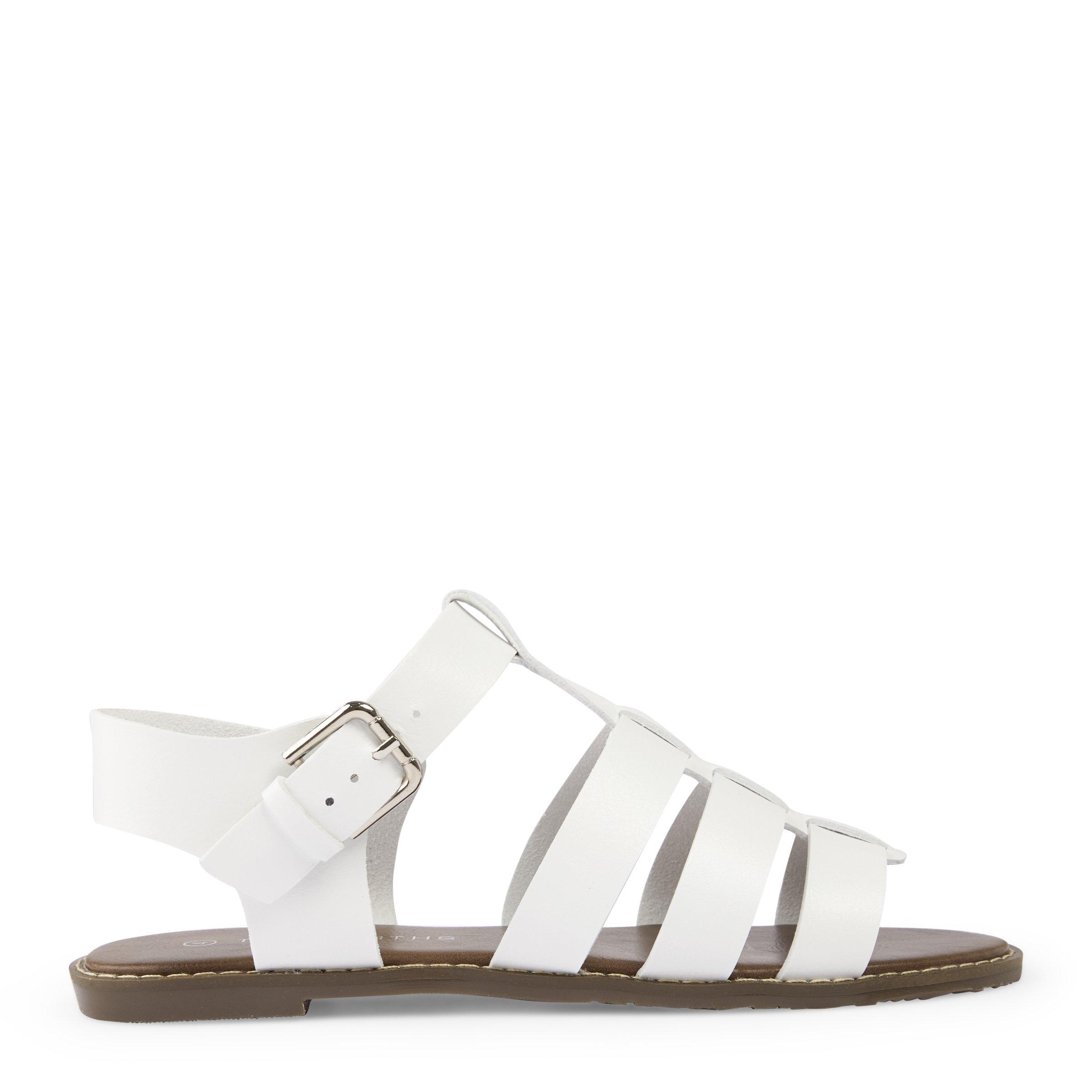 White T-Bar Sandal (3014650) | Inwear