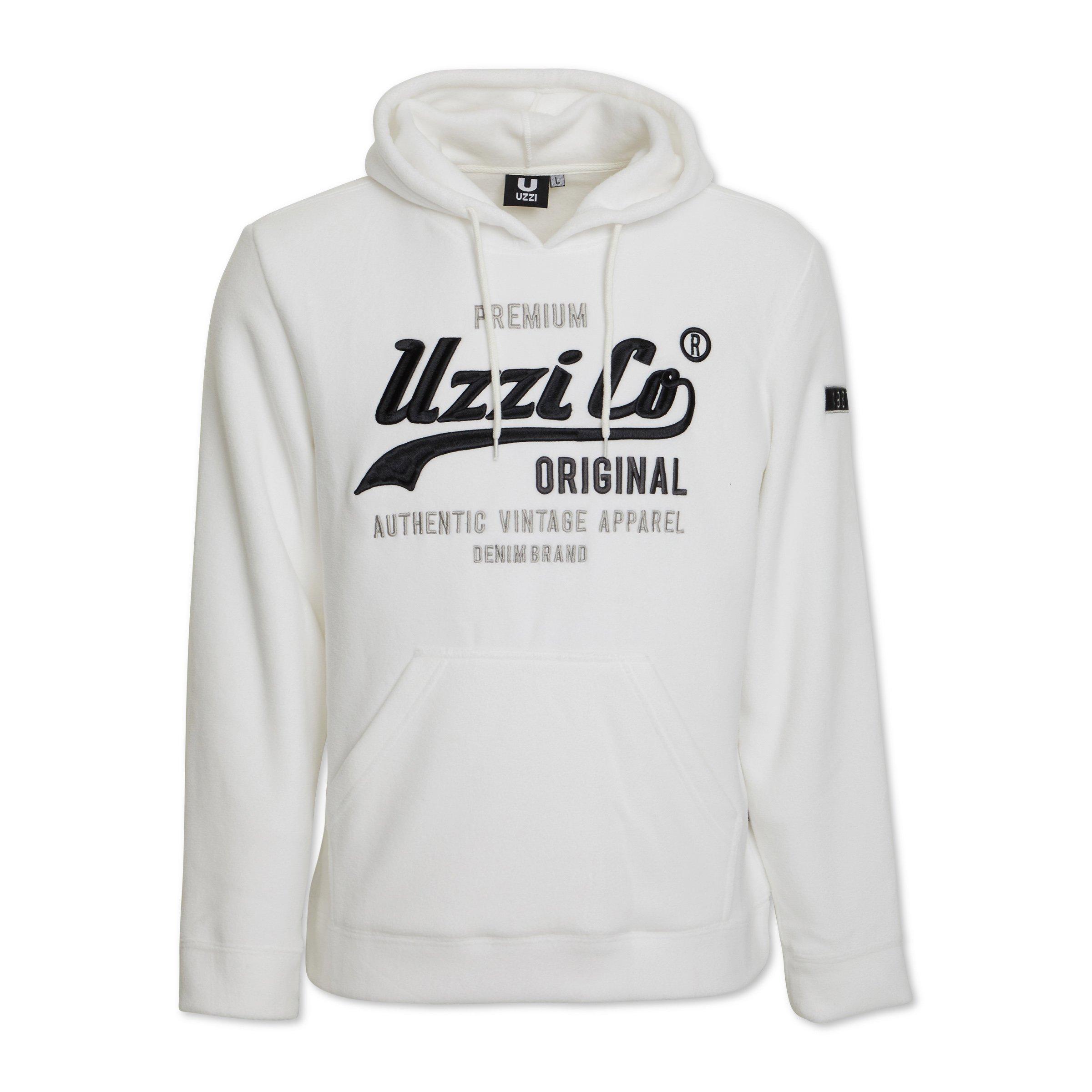 Buy UZZI Ecru Branded Hoodie Online | Truworths