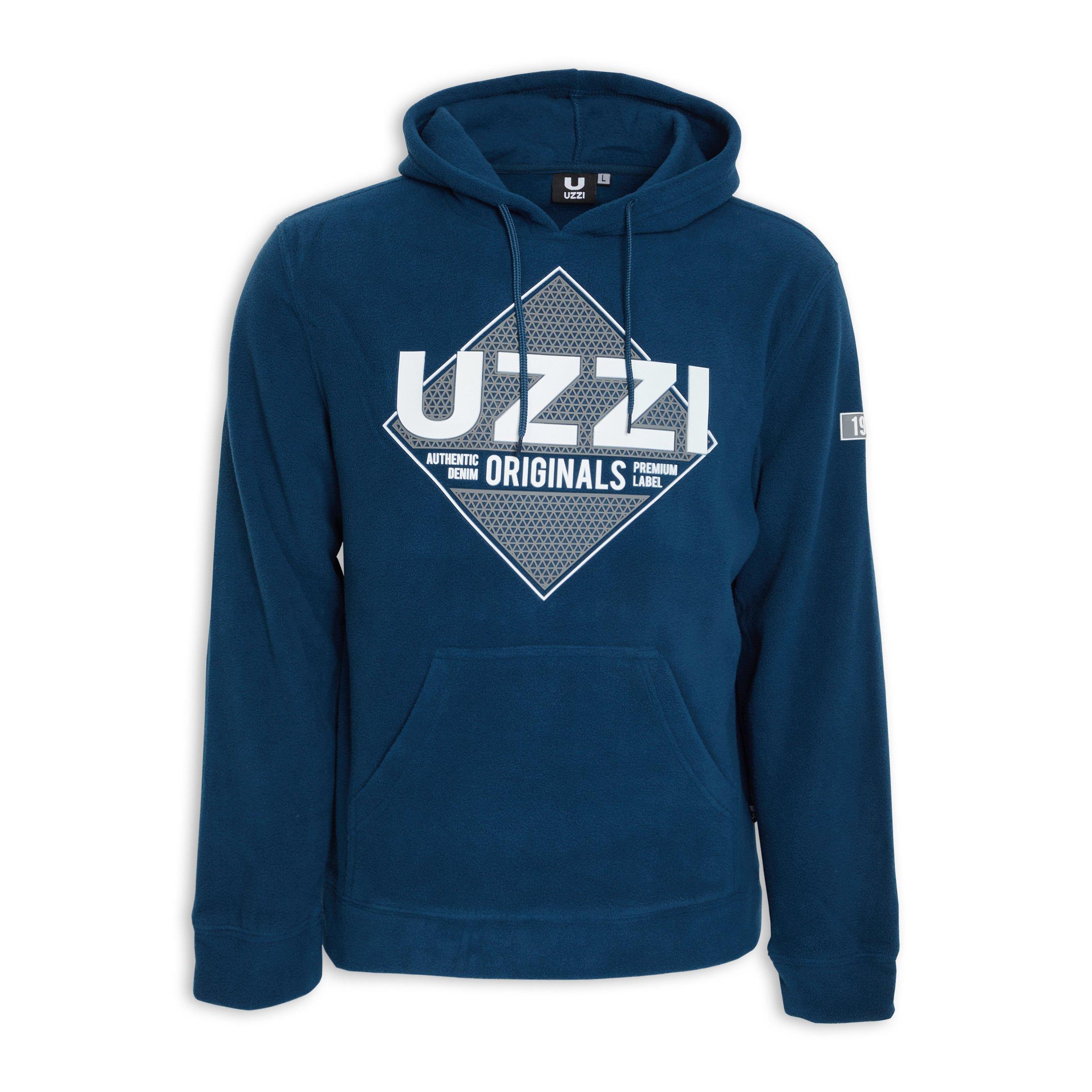 Buy UZZI Teal Branded Hoodie Online | Truworths