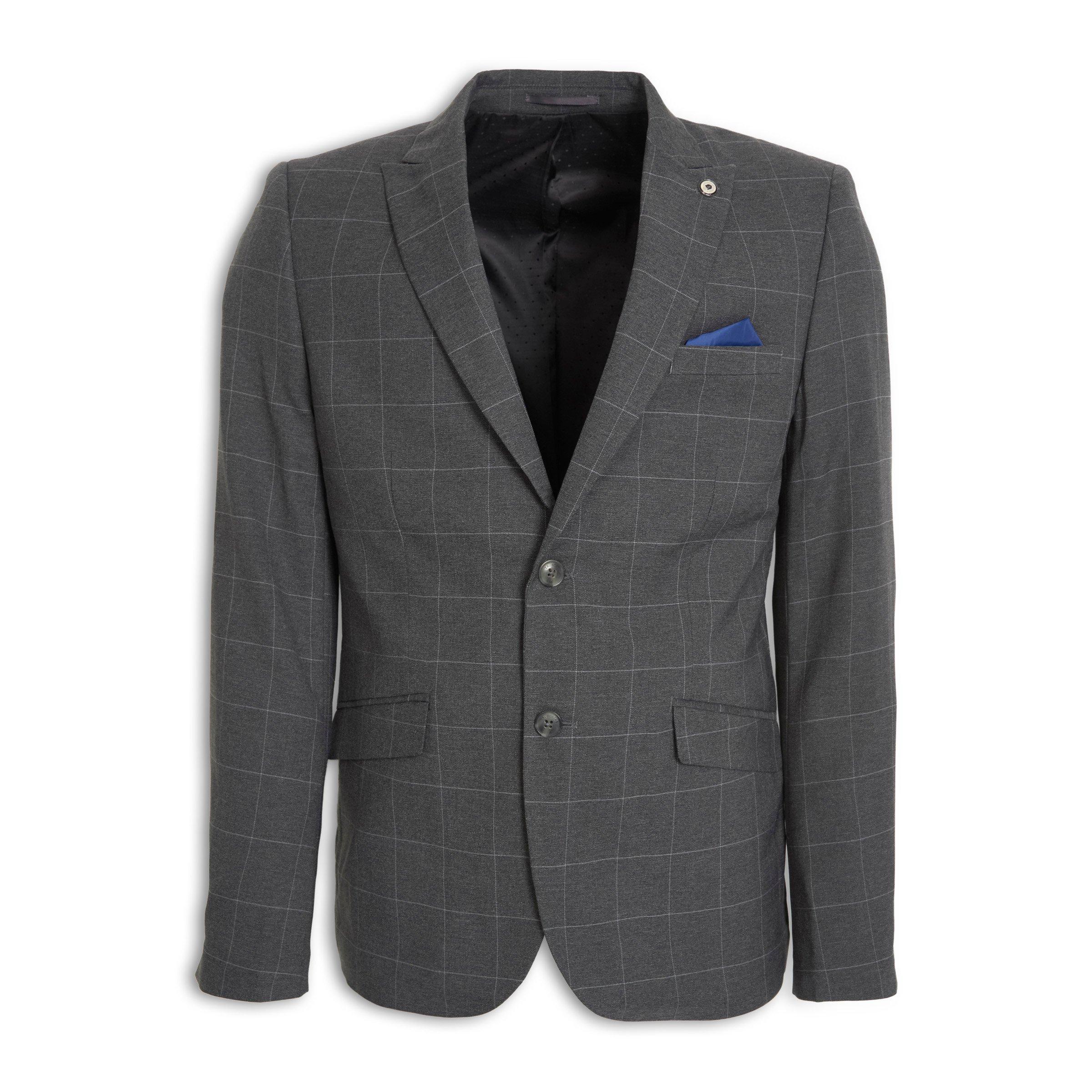 Buy Truworths Man Grey Check Blazer Online Truworths