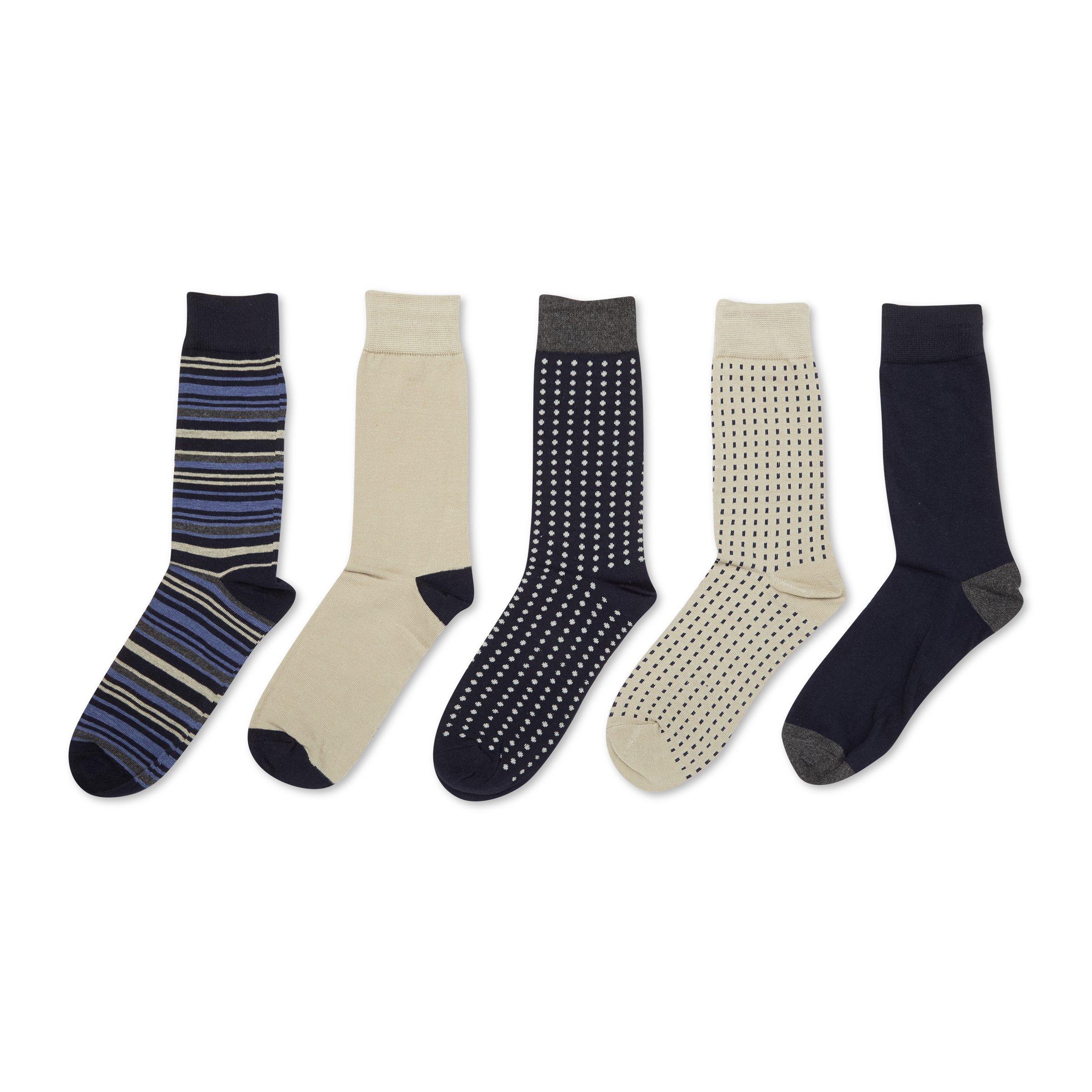 5-Pack Formal Socks (3015464) | Truworths Man