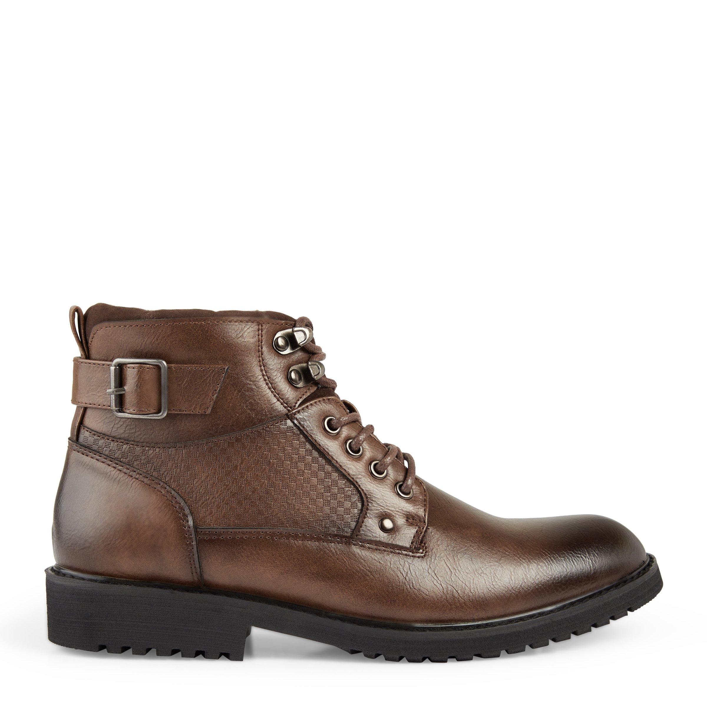 Buy Truworths Man Chocolate Buckle Boot Online | Truworths