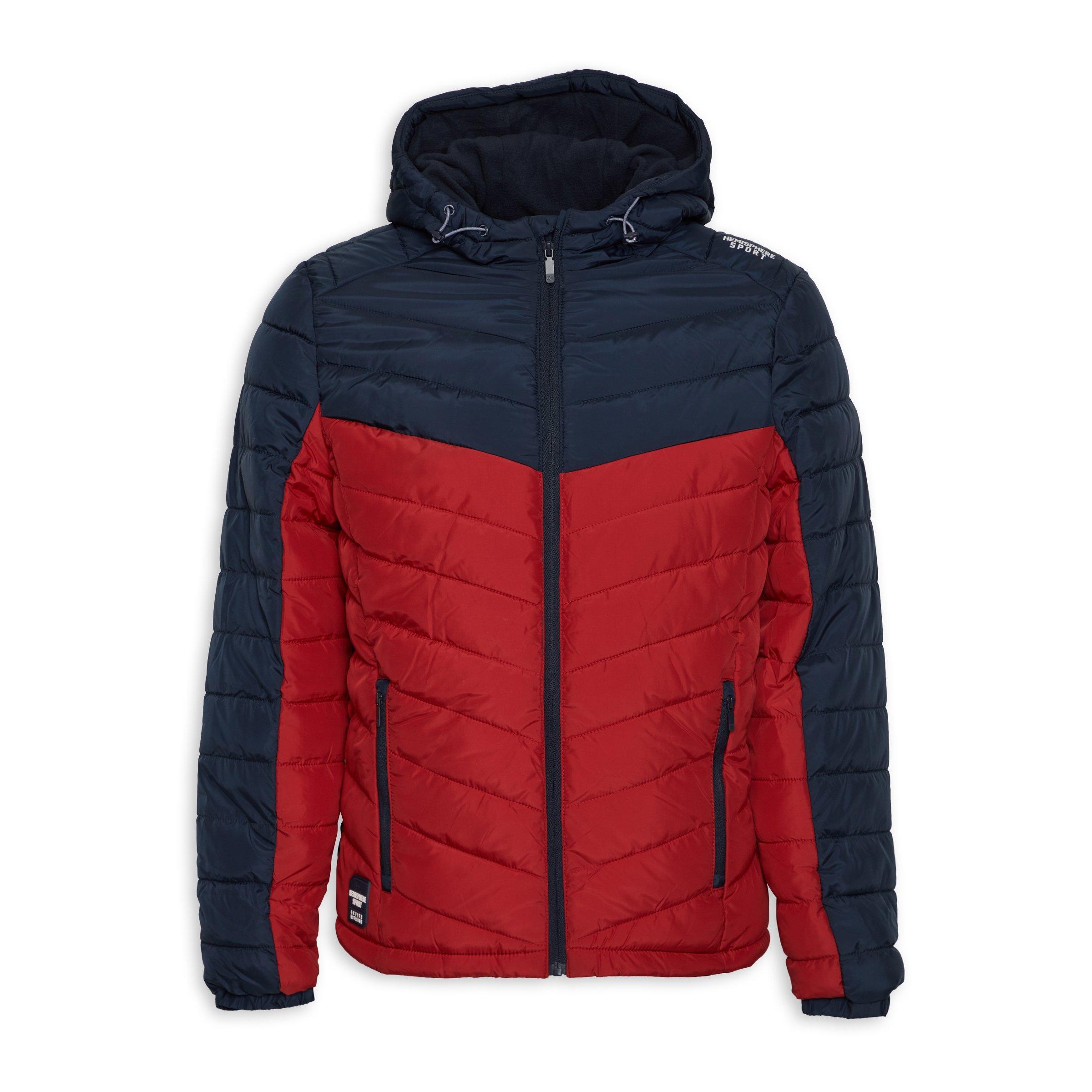 Buy Hemisphere Sport Red Puffer Jacket Online Truworths