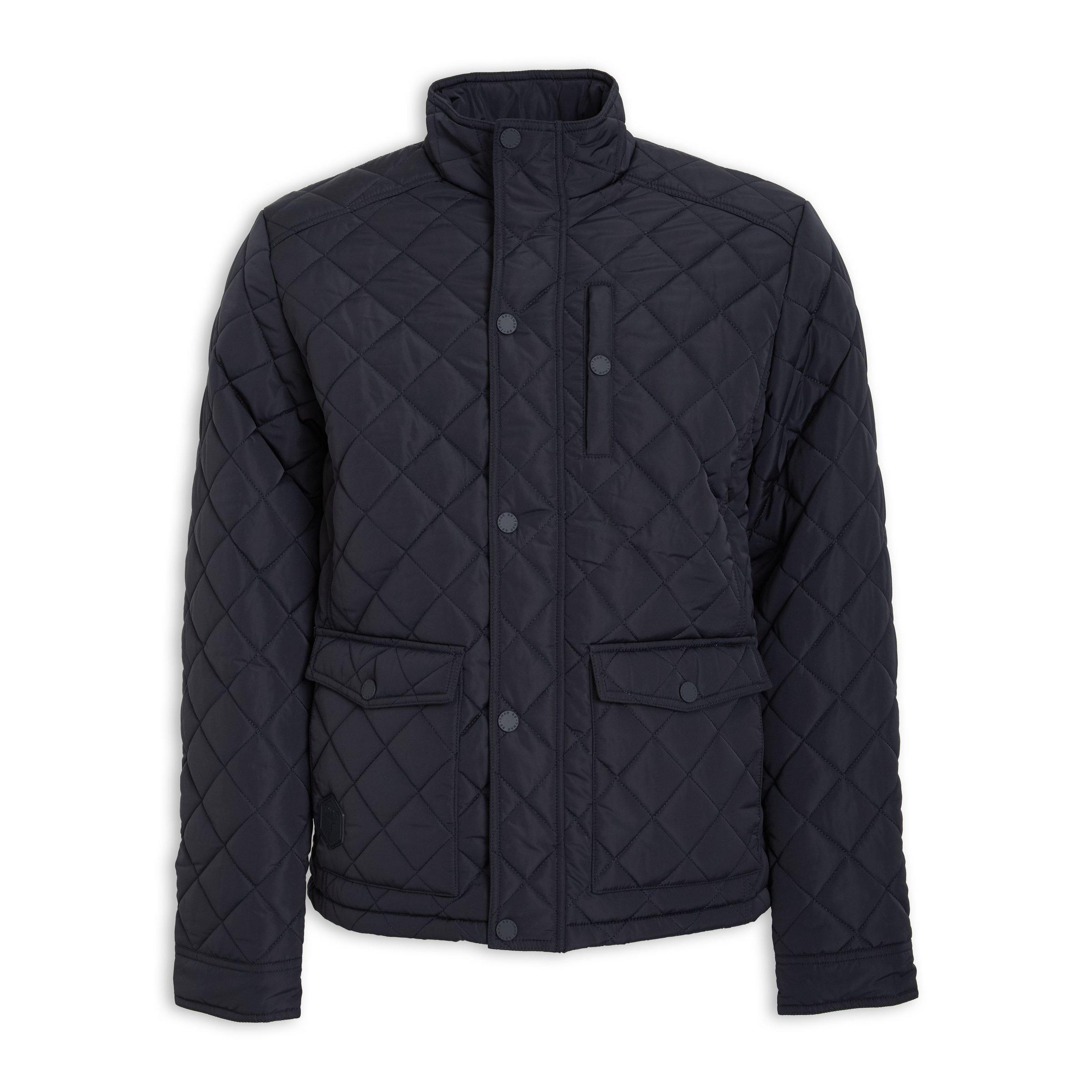 Buy Truworths Man Navy Quilted Jacket Online Truworths
