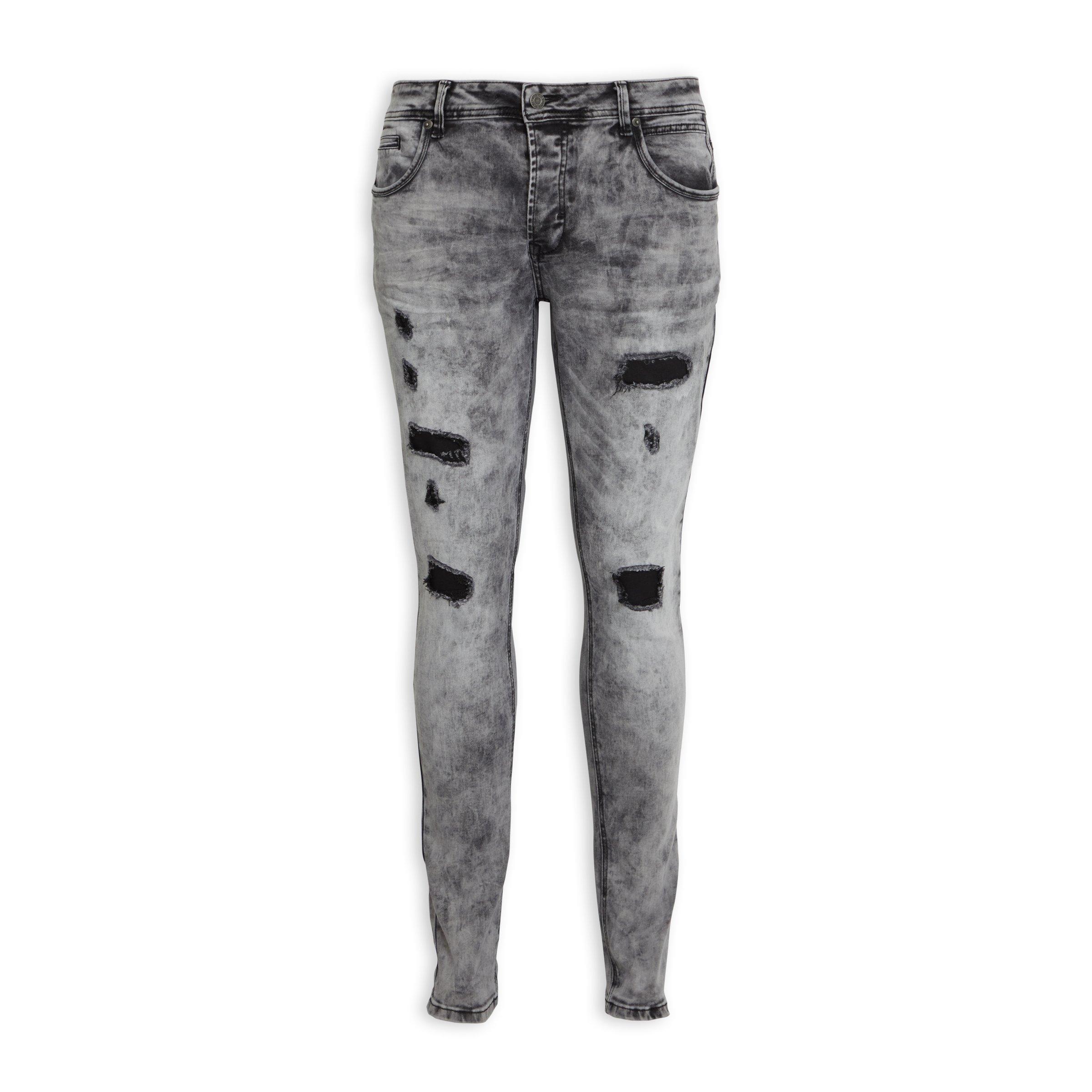 Buy UZZI Grey Super Skinny Jeans Online | Truworths