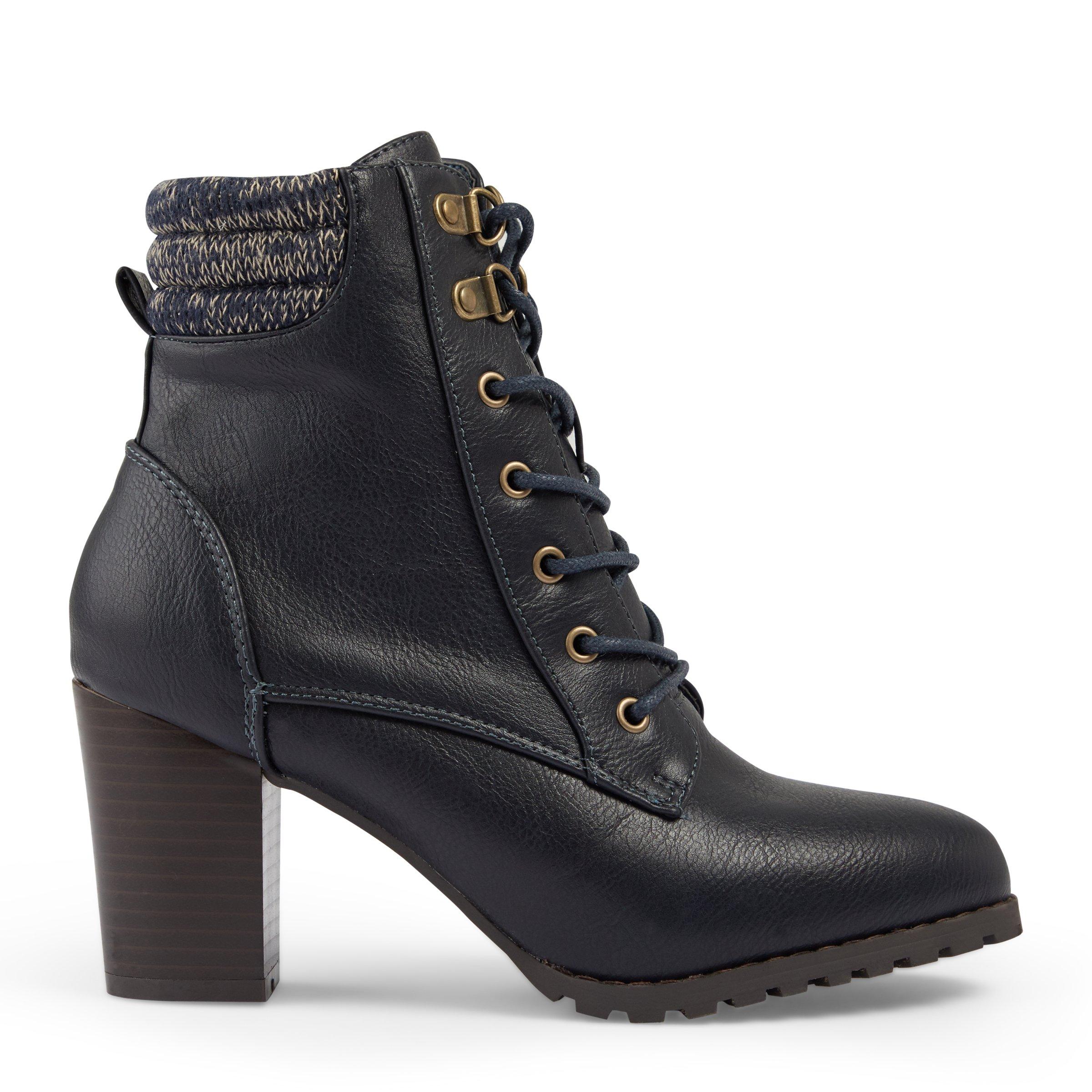 Buy Truworths Navy Military Boot Online | Truworths