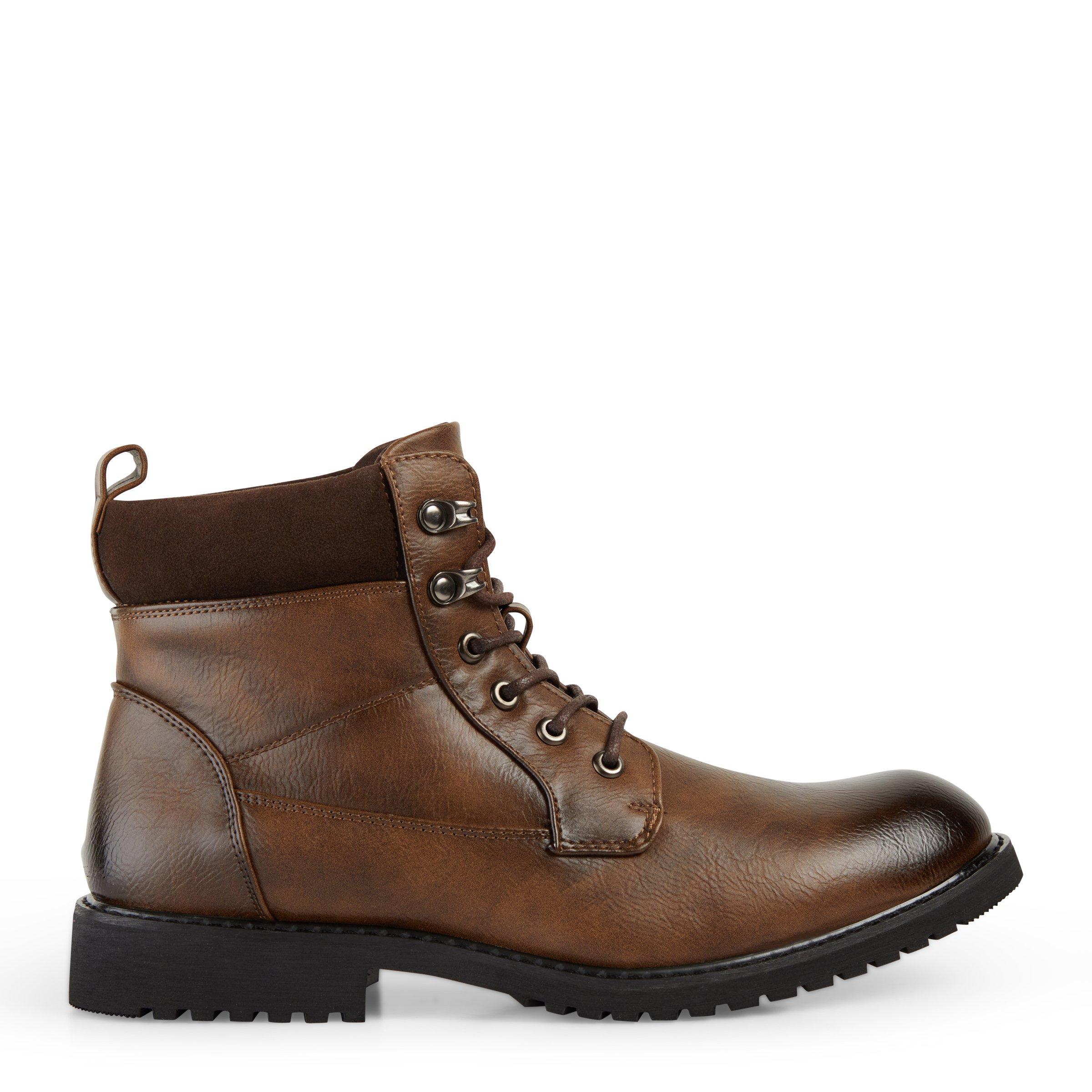 Buy Truworths Man Brown Military Boots Online | Truworths