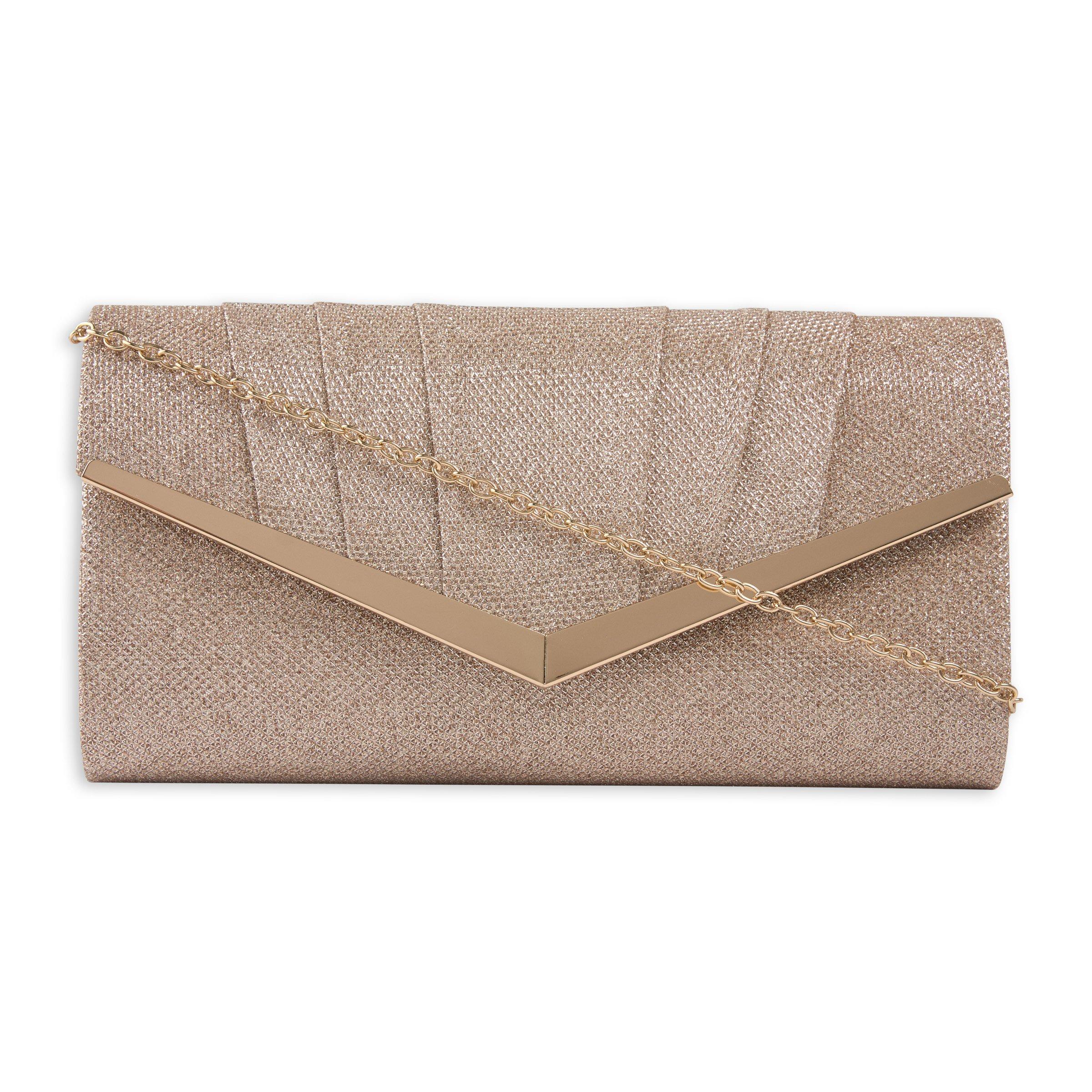 Buy Truworths Gold Clutch Bag Online | Truworths