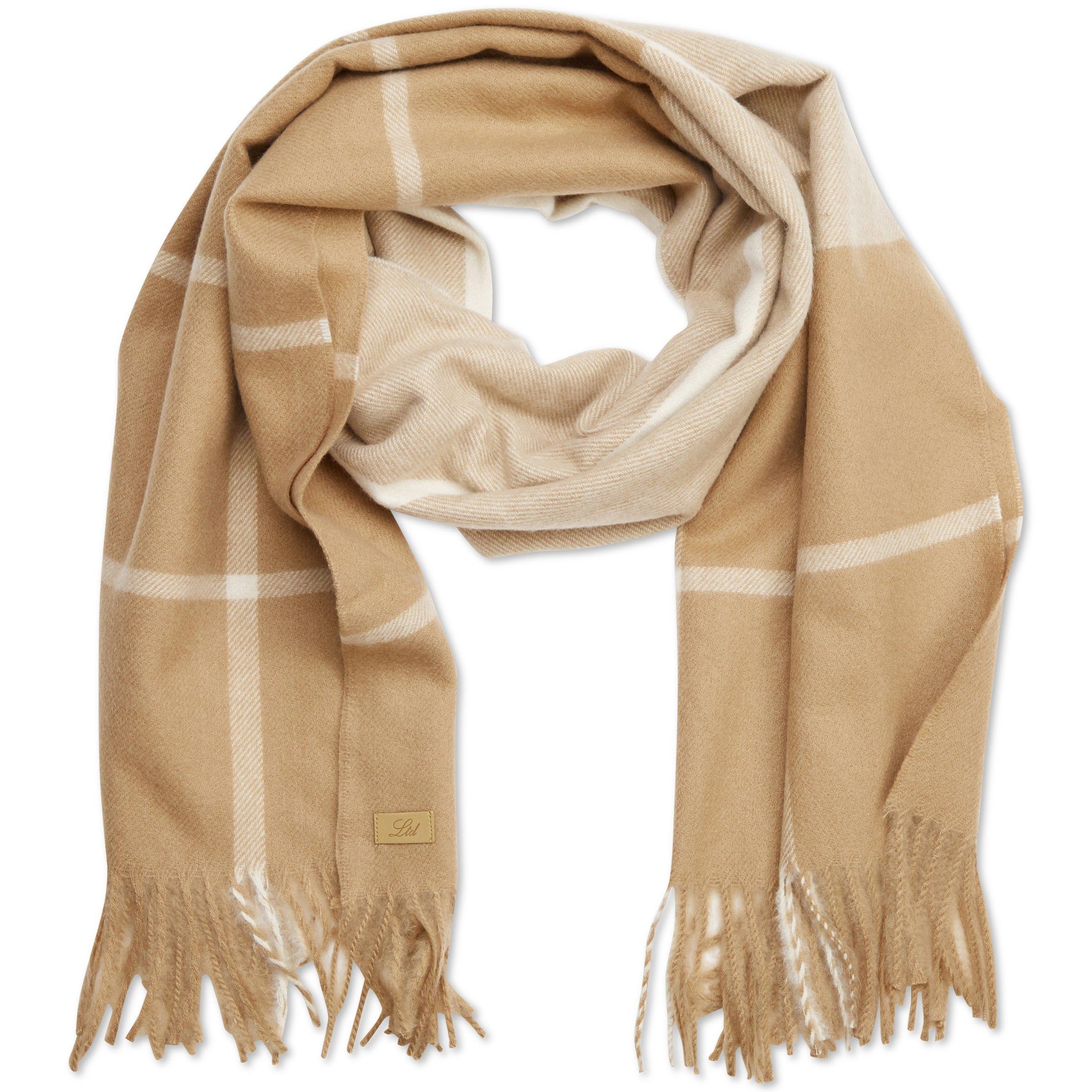 Buy LTD Woman Brown Checkered Scarf Online | Truworths