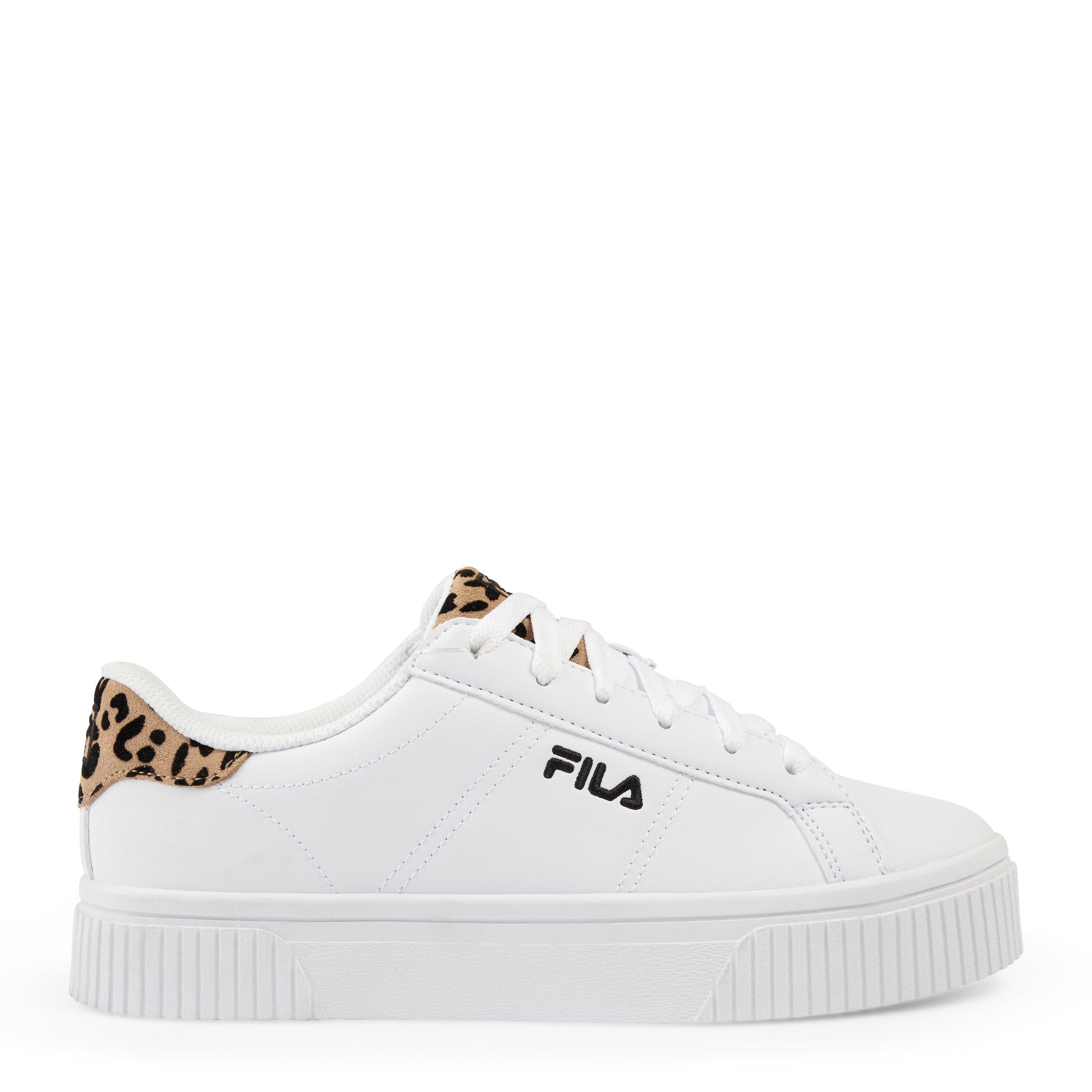 fila leopard print sandals