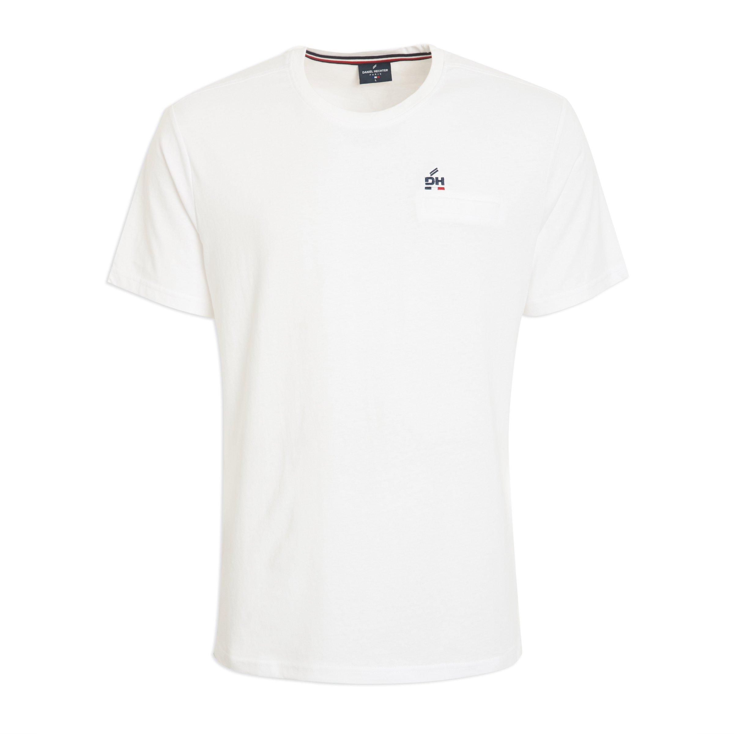 Buy Daniel Hechter White Welt Pocket Tee Online | Truworths