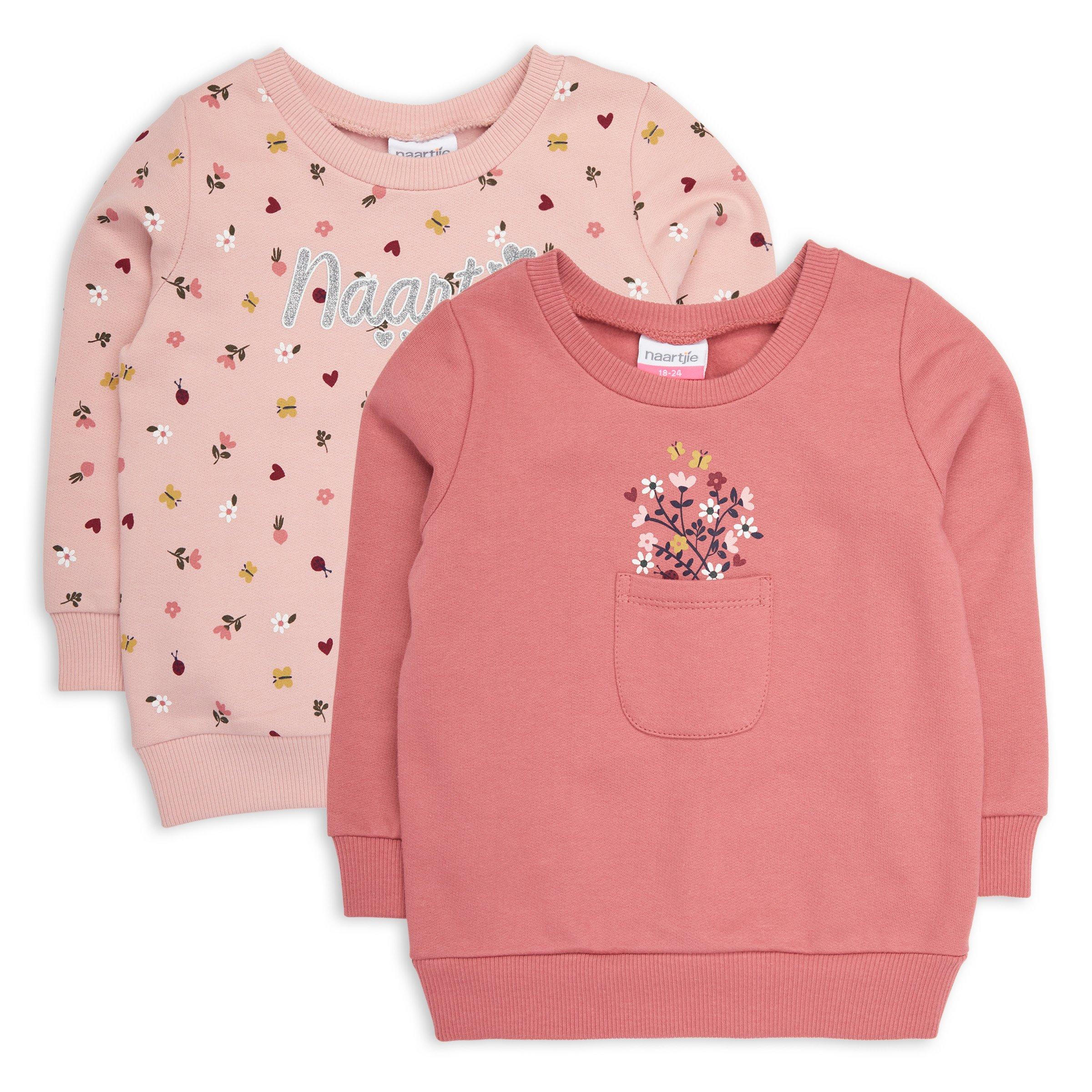 Buy Naartjie 2Pack Baby Girl Sweat Online Truworths