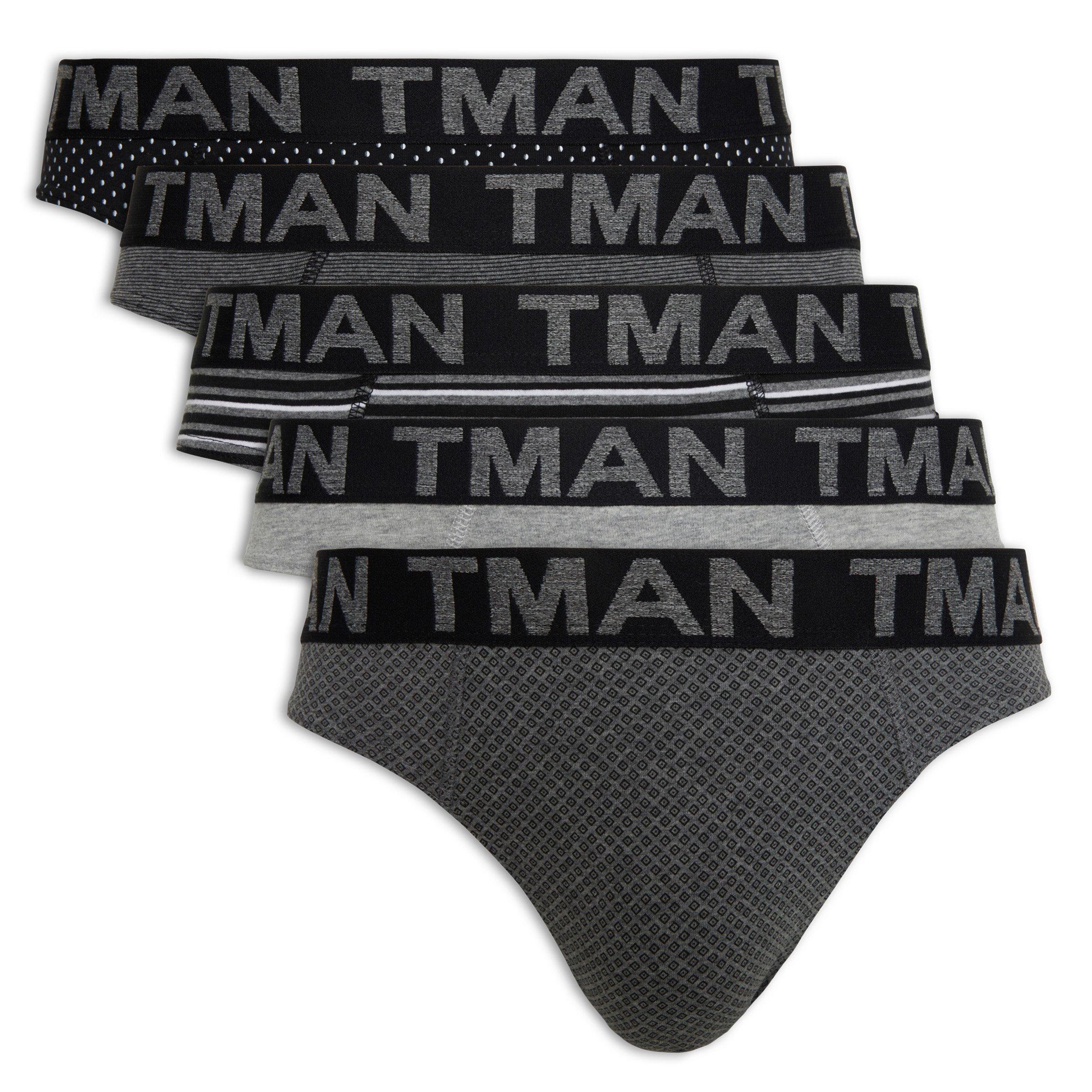Buy Truworths Man 5Pack Black Mini Briefs Online Truworths