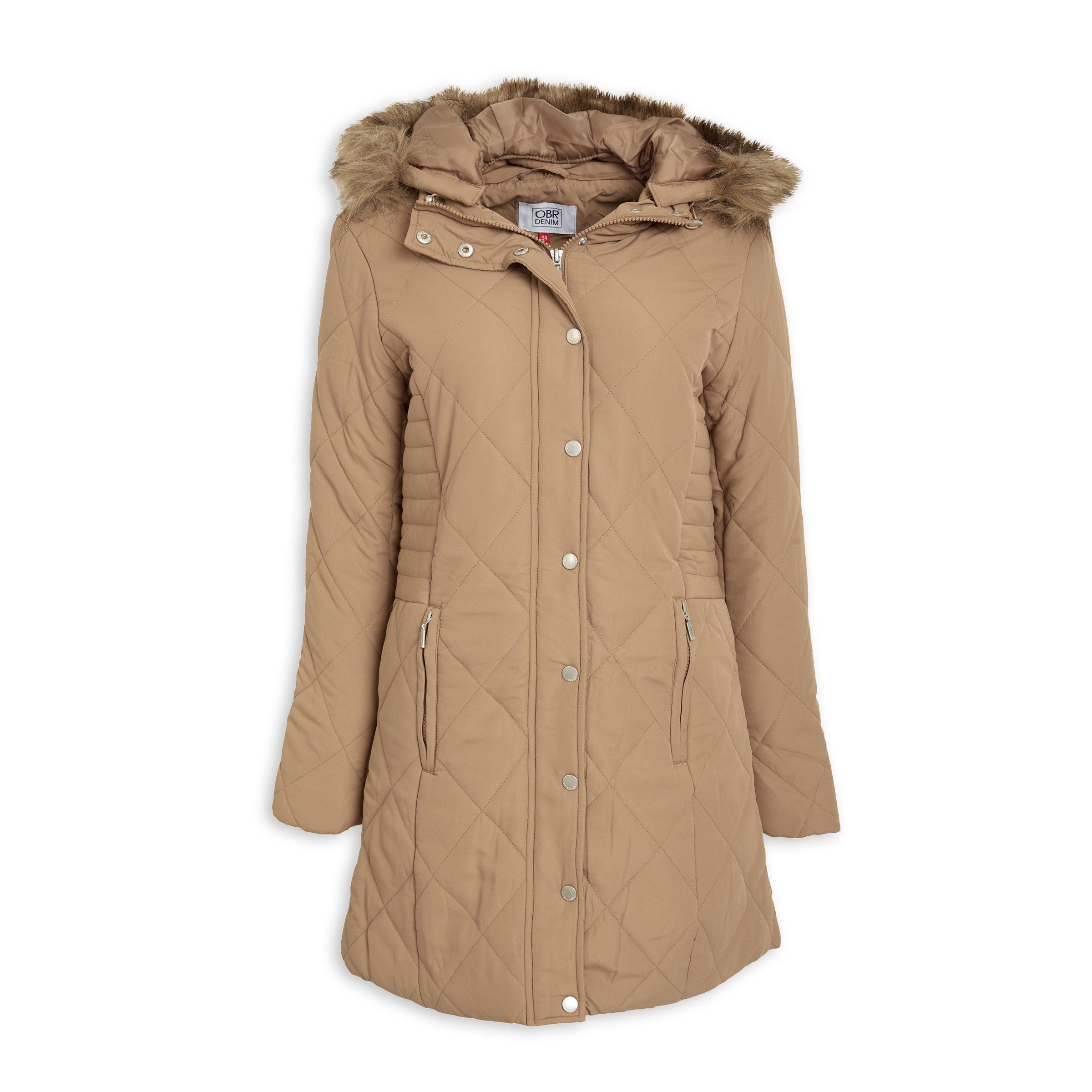 Buy OBR Tan Puffer Jacket Online Truworths