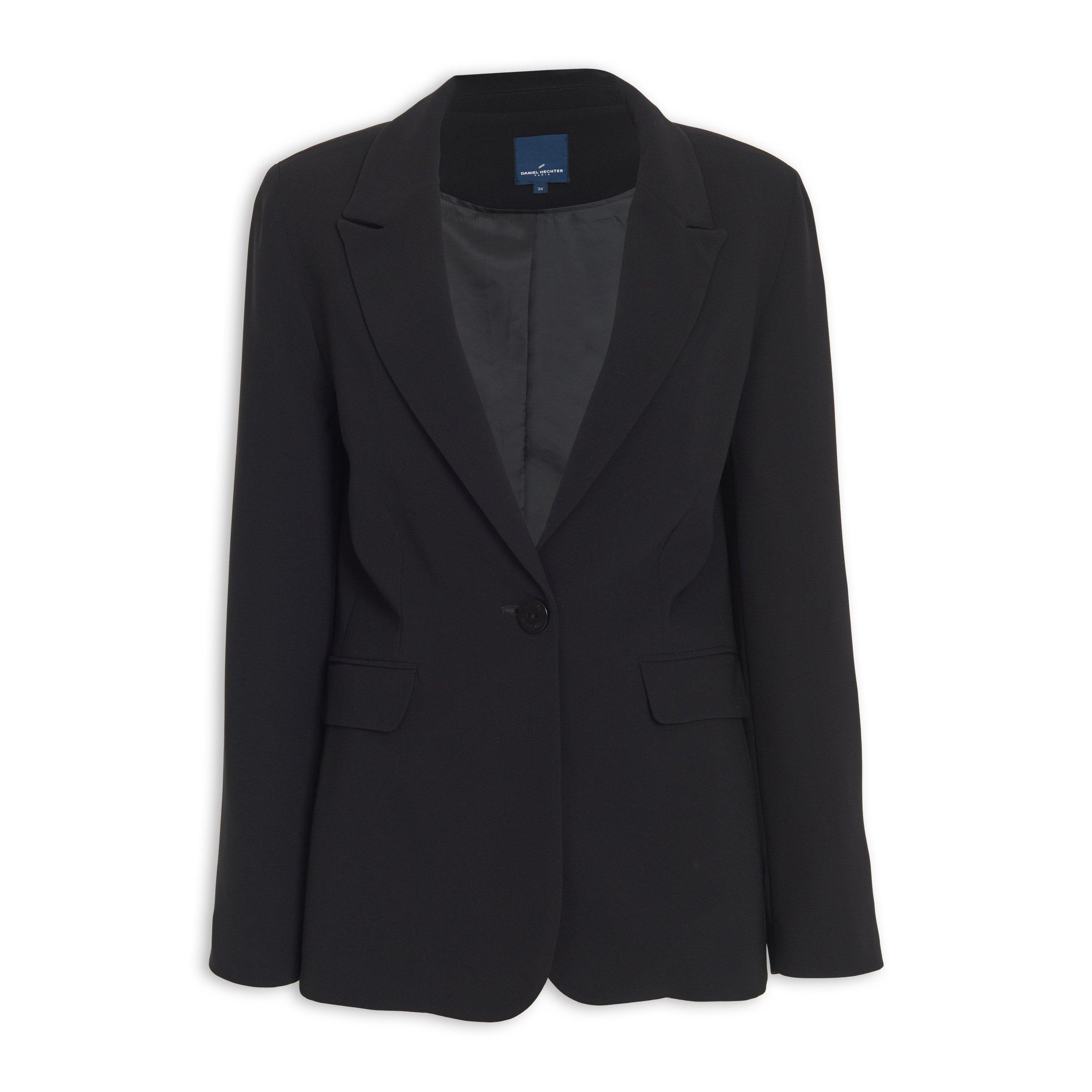 Buy Daniel Hechter Black Long Length Blazer Online | Truworths