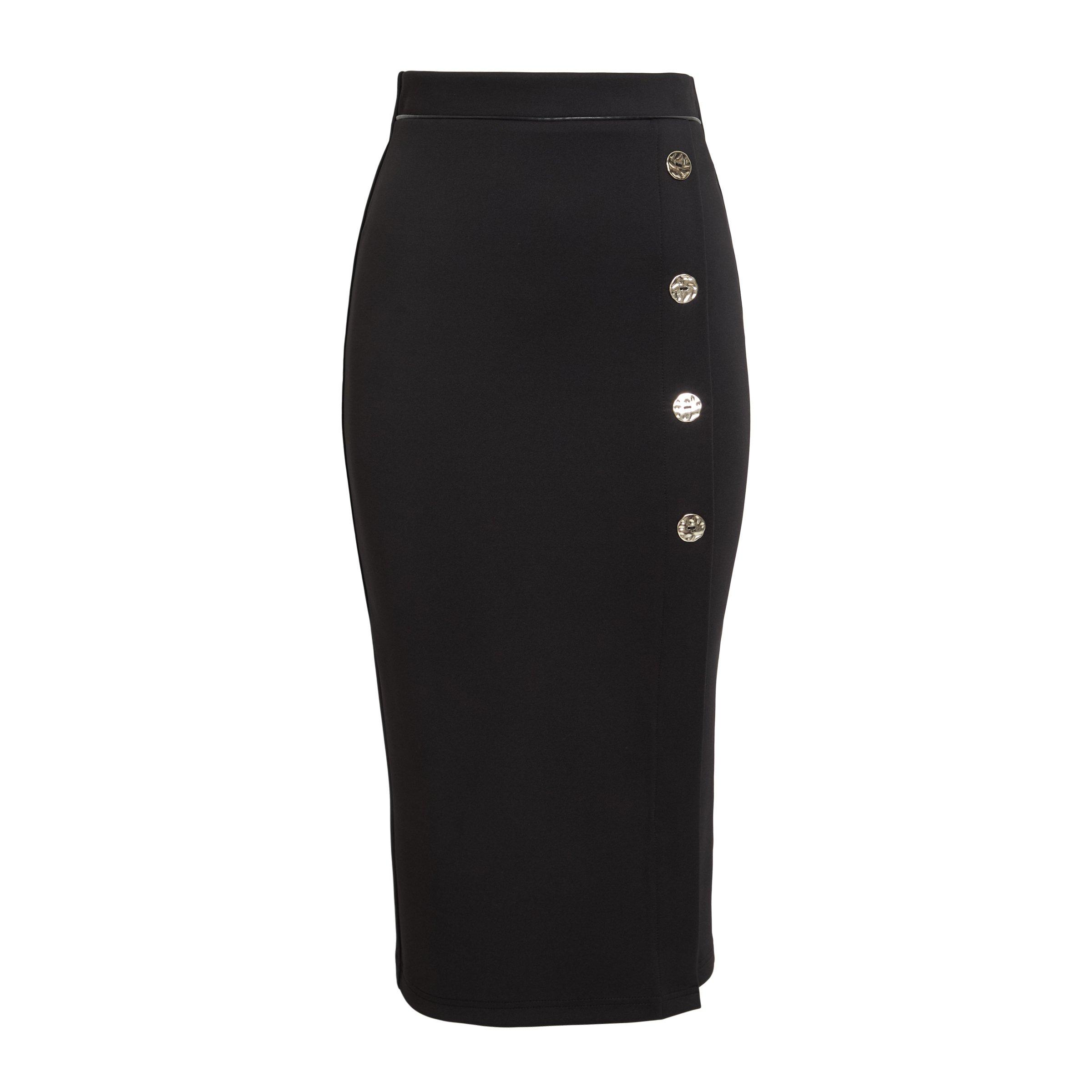 Buy Truworths Black Bodycon Skirt Online | Truworths