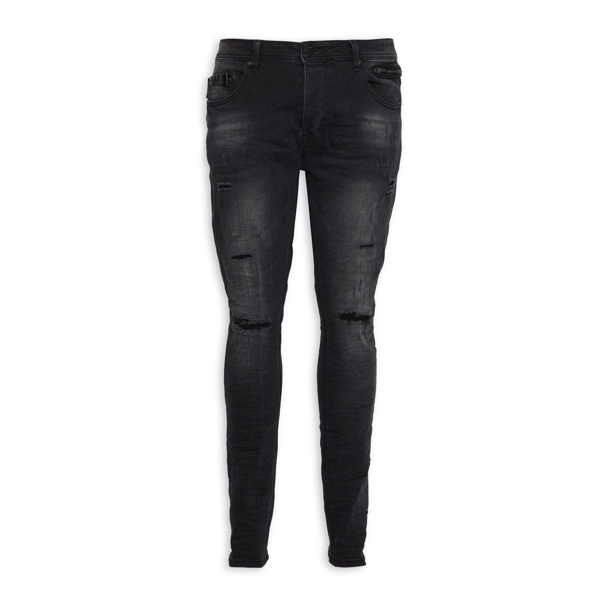 Buy Hemisphere Black Skinny Leg Jeans Online | Truworths