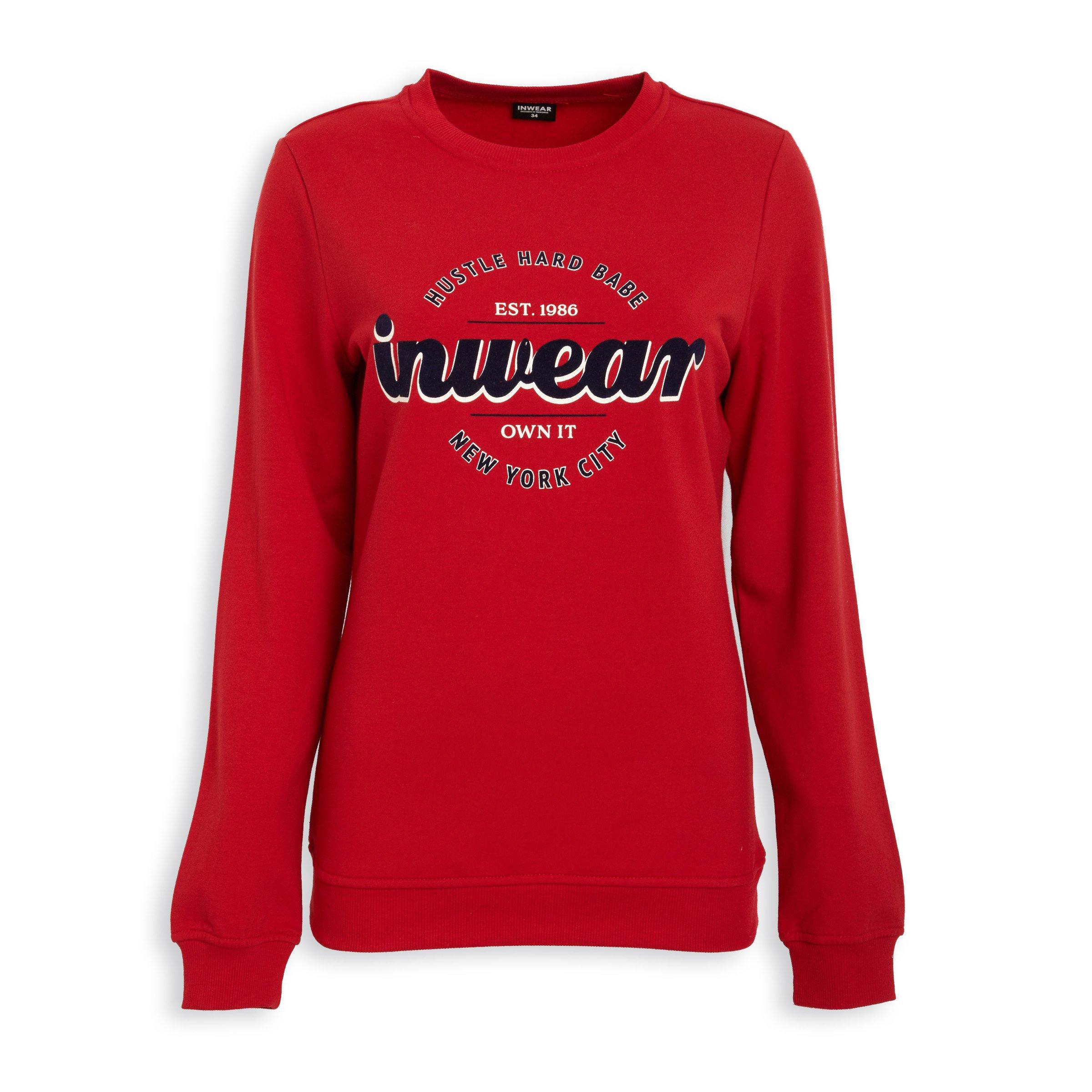 Buy Inwear Red Crew Neck Sweater Online Truworths