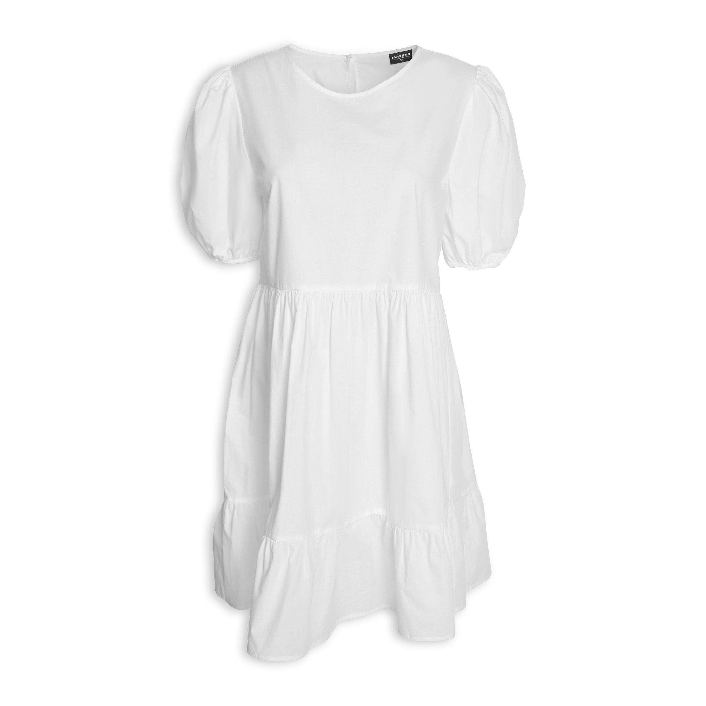 Buy Inwear White Tiered Dress Online Truworths