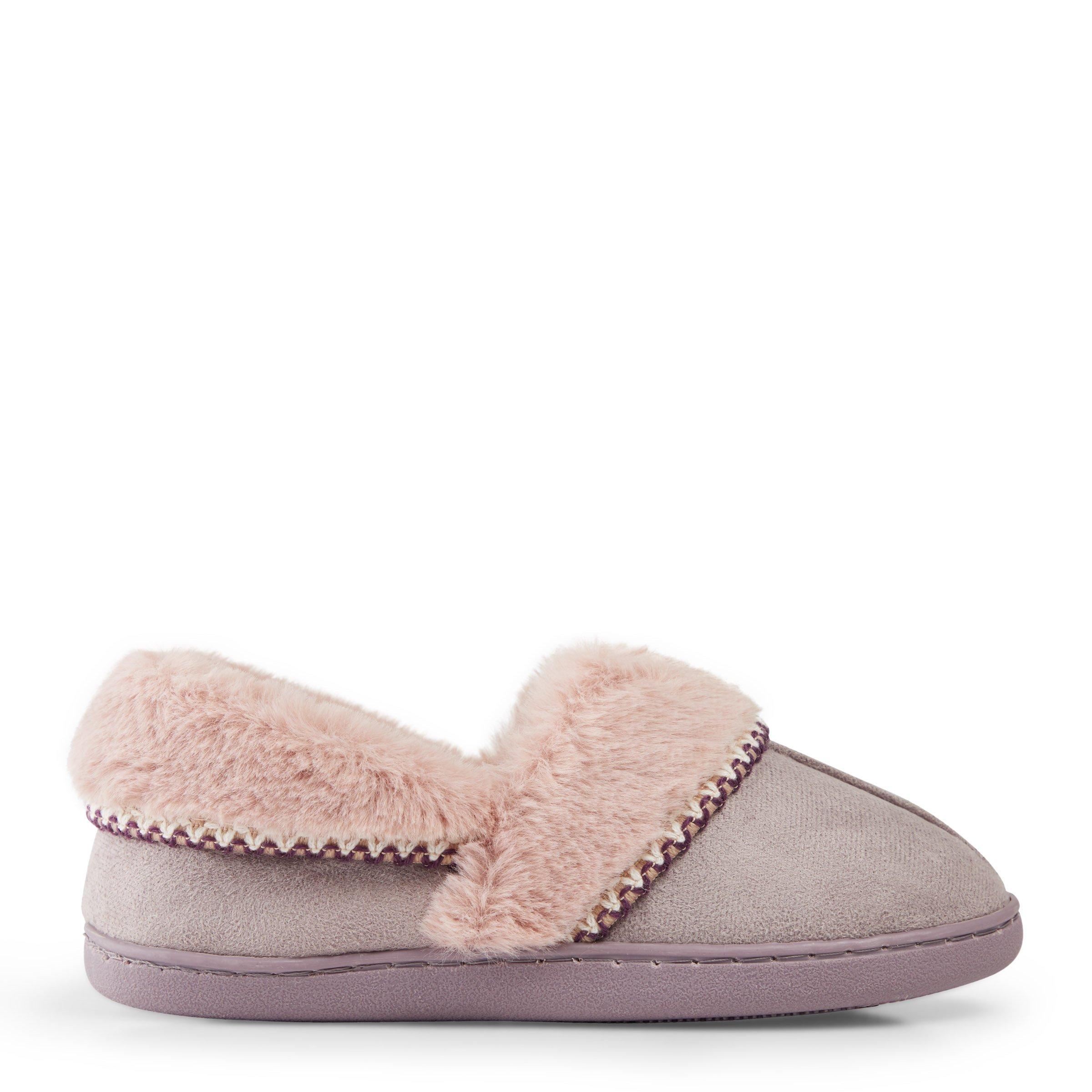 Pink Mocksuede Slippers (3023489) | Skiny