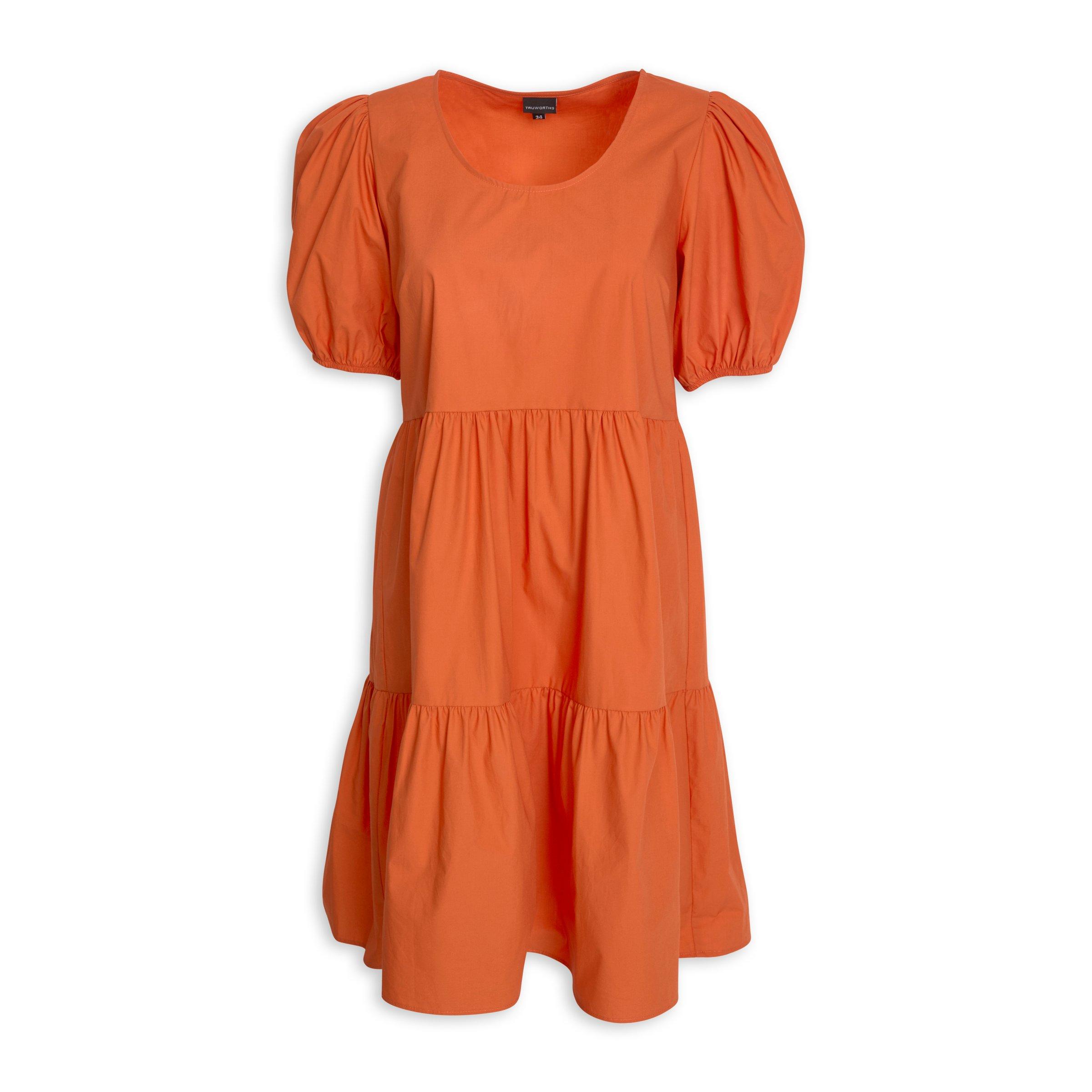 Buy OBR Orange A-Line Dress Online | Truworths