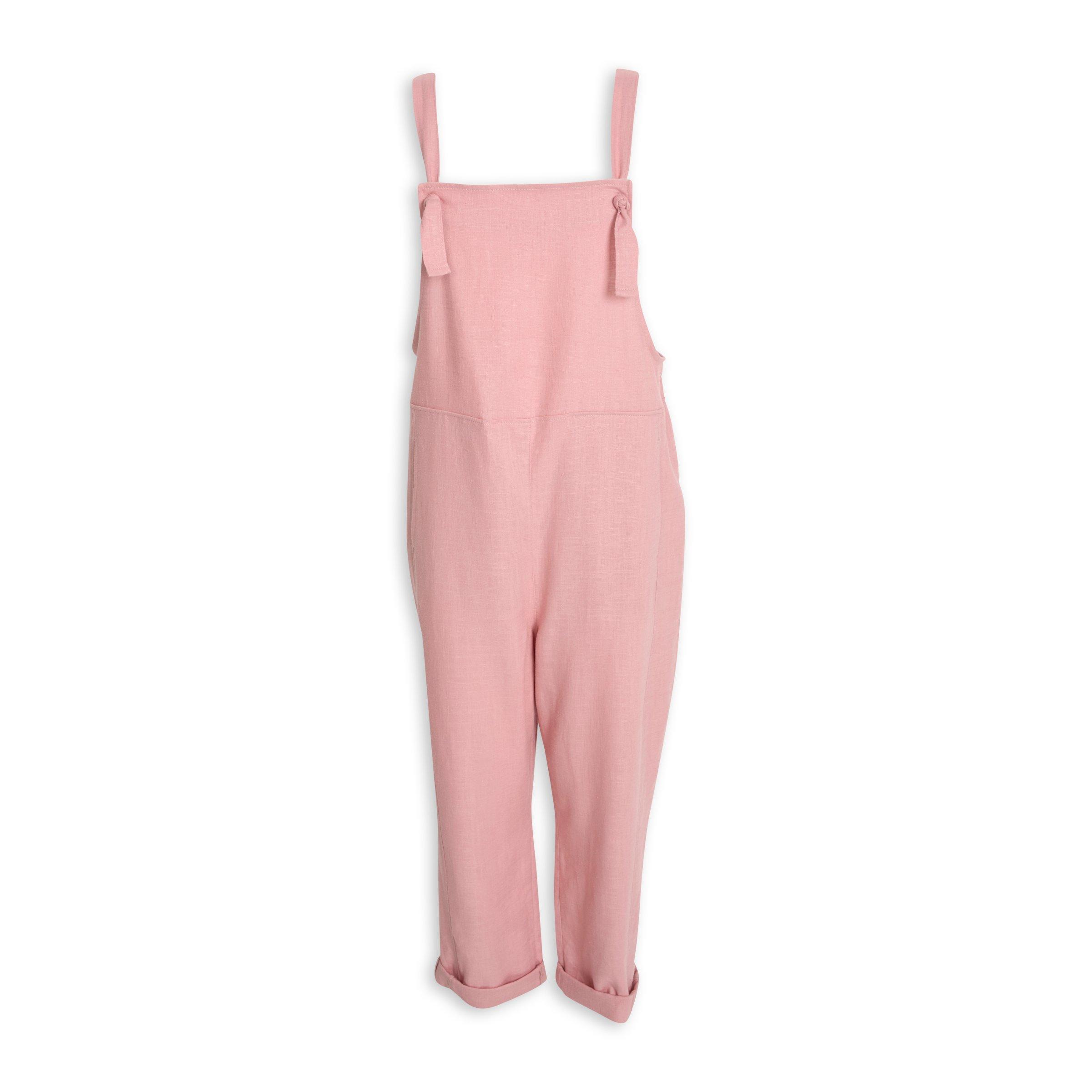 Buy Earthaddict Pink Linen Dungaree Online Truworths