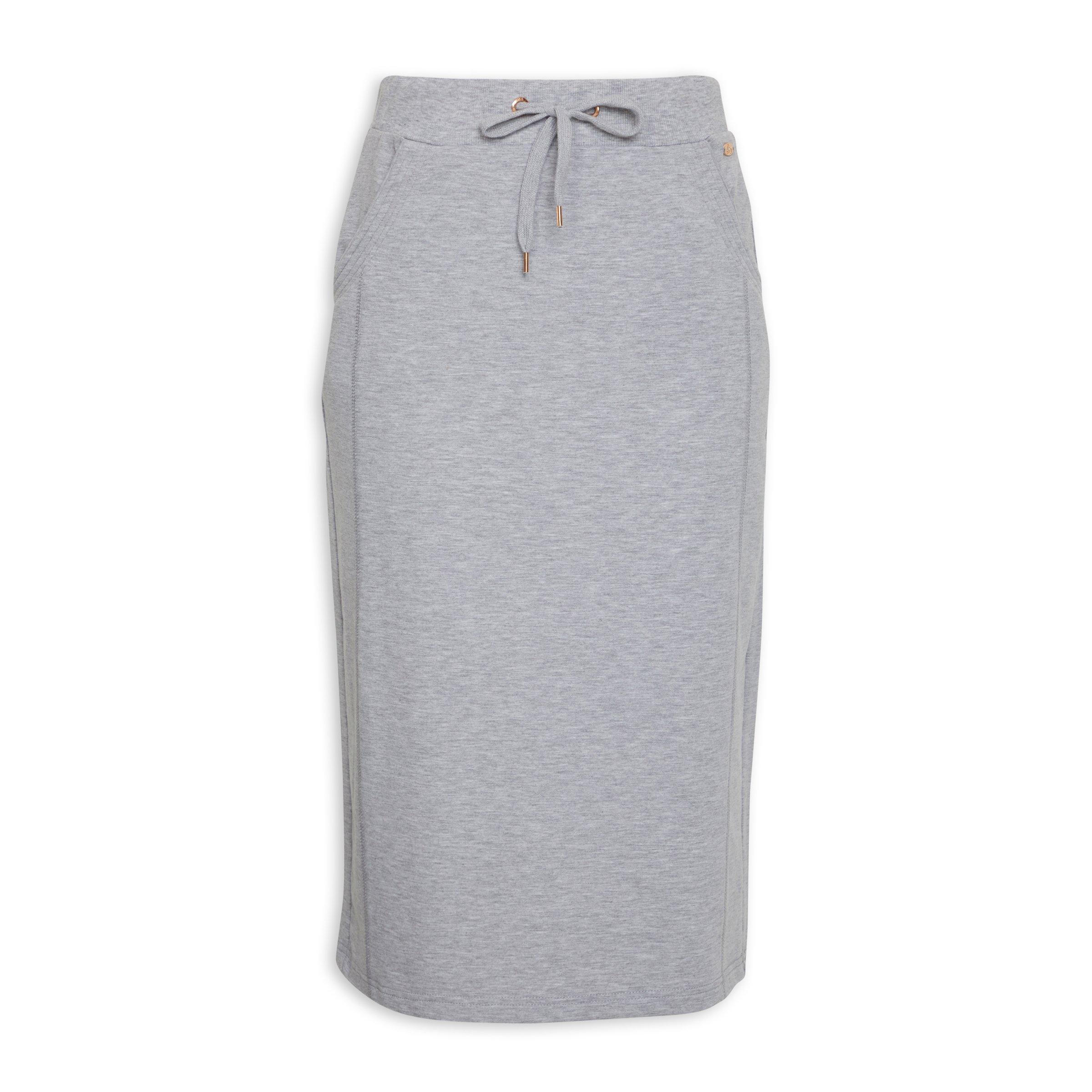 Grey A-Line Skirt (3024297) | TRS