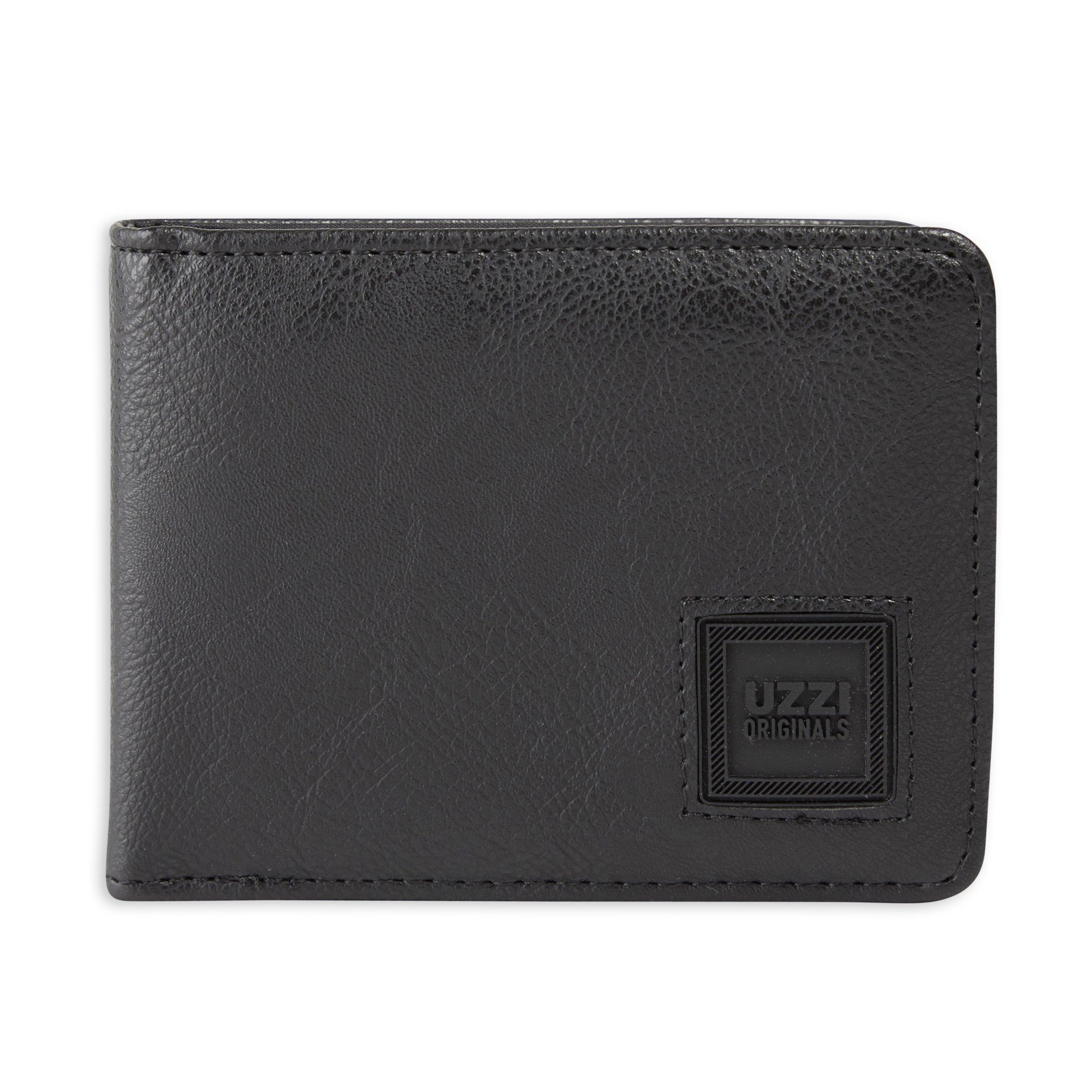 Buy UZZI Black Fold Over Wallet Online | Truworths