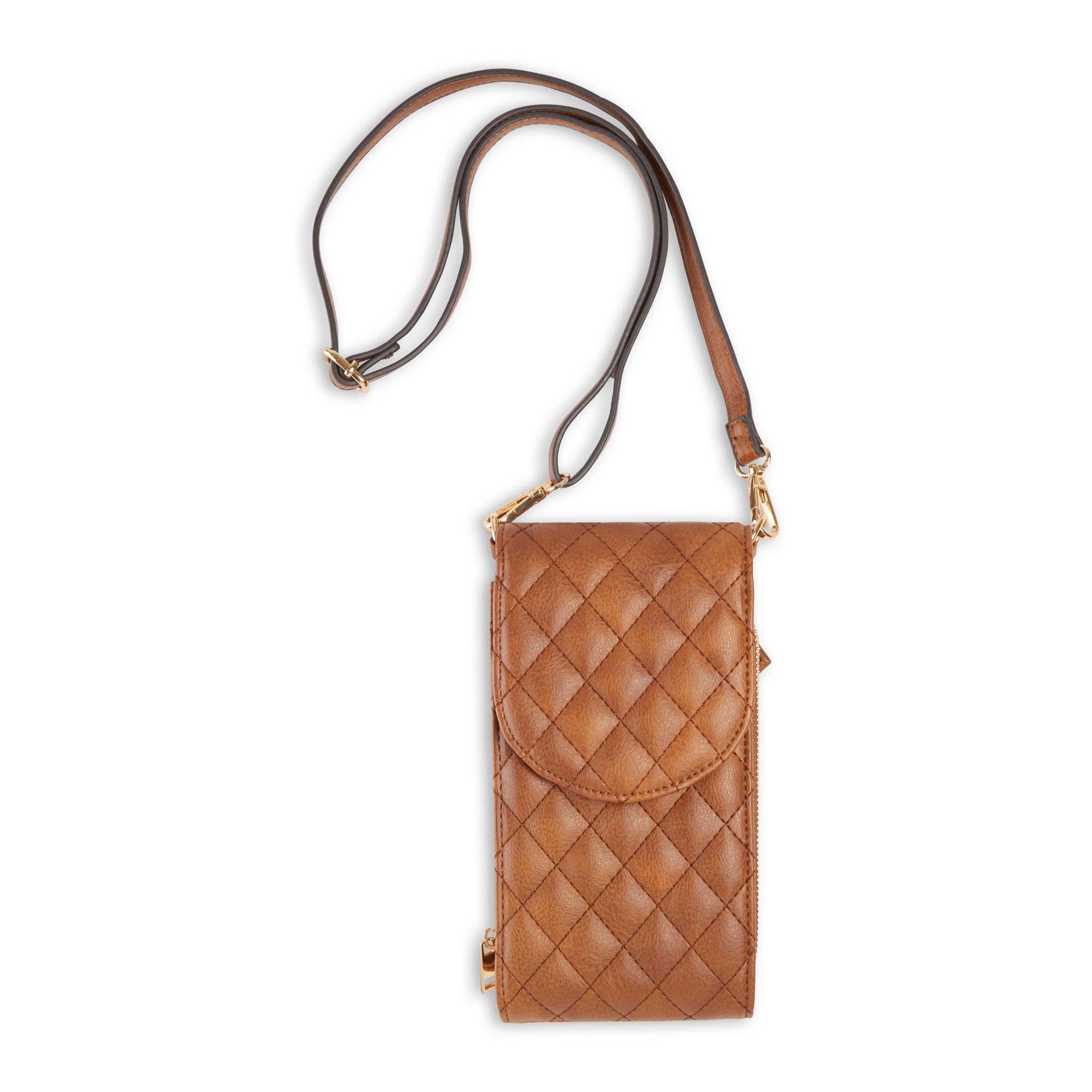 tan designer crossbody