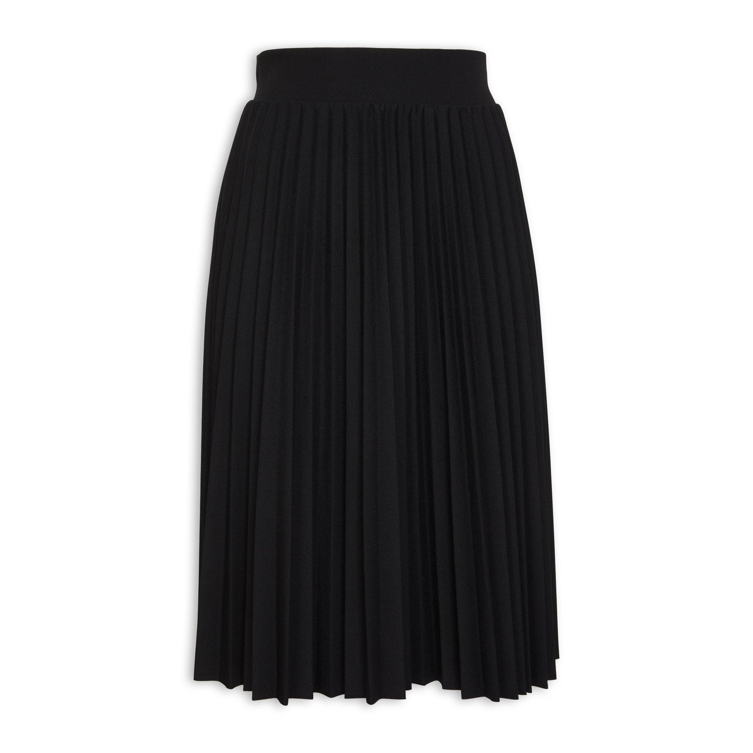 Identity Black Pleated Skirt (3025648) | Identity.co.za