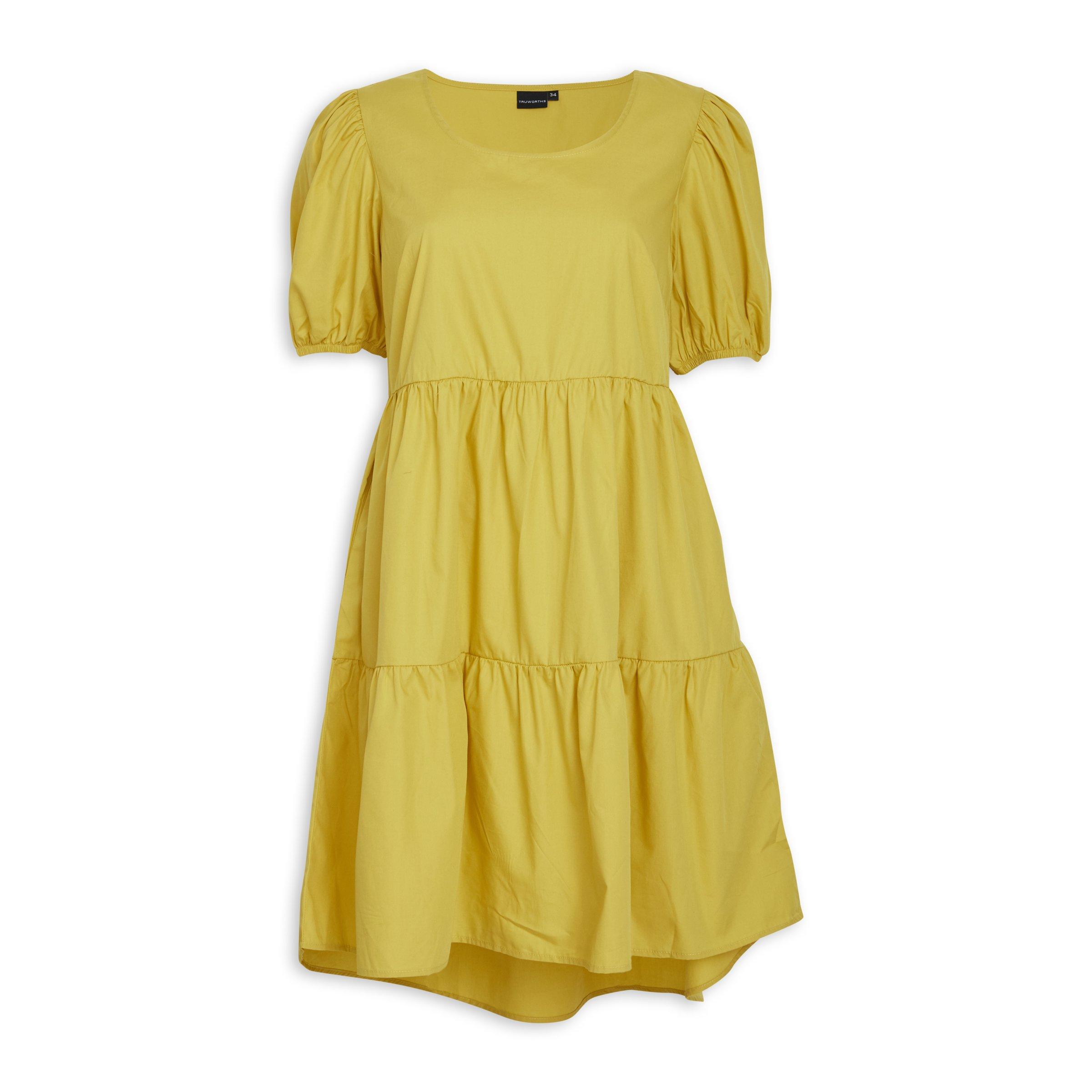 Buy OBR Yellow A-Line Dress Online | Truworths