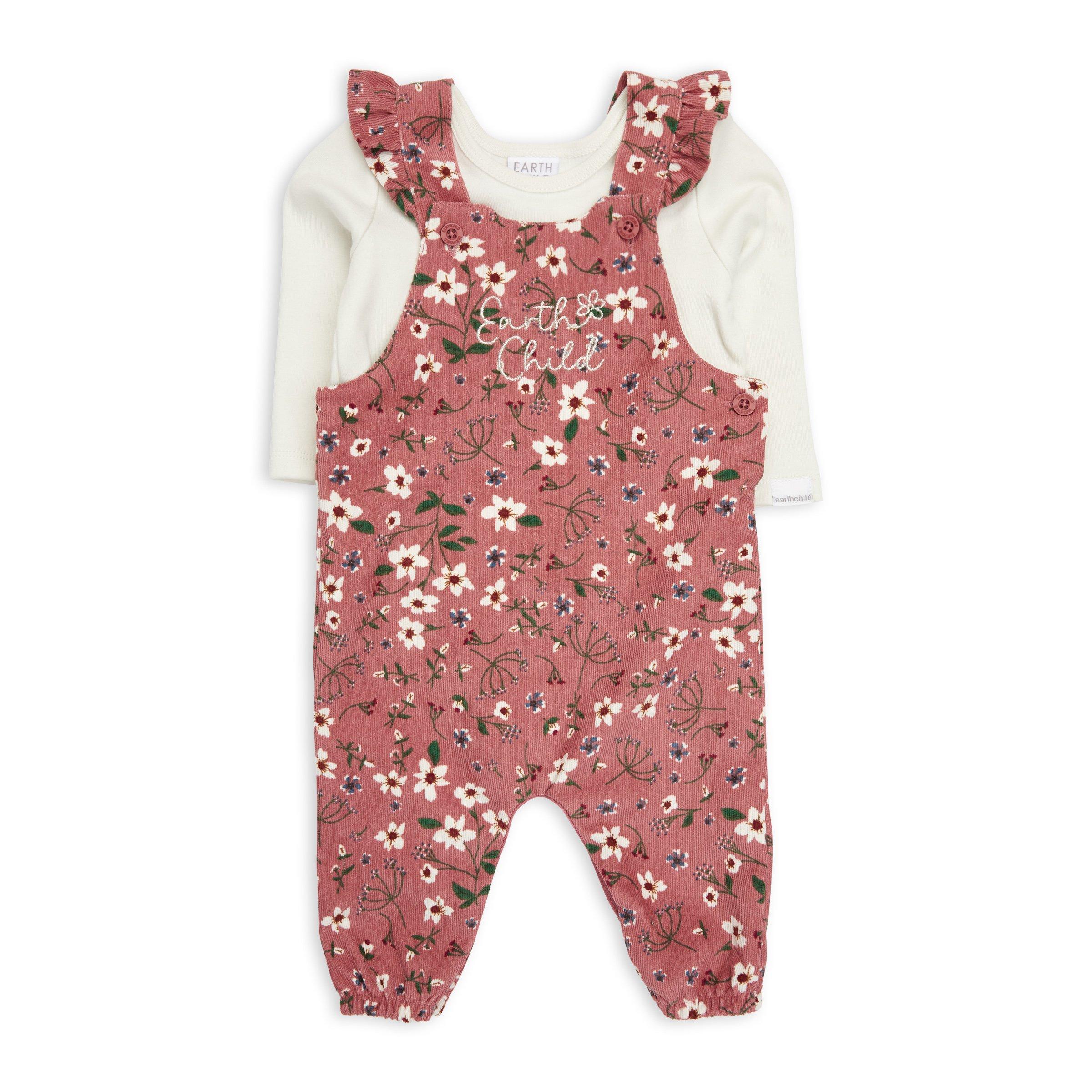 Buy Earthchild Newborn Dungaree Set Online Truworths