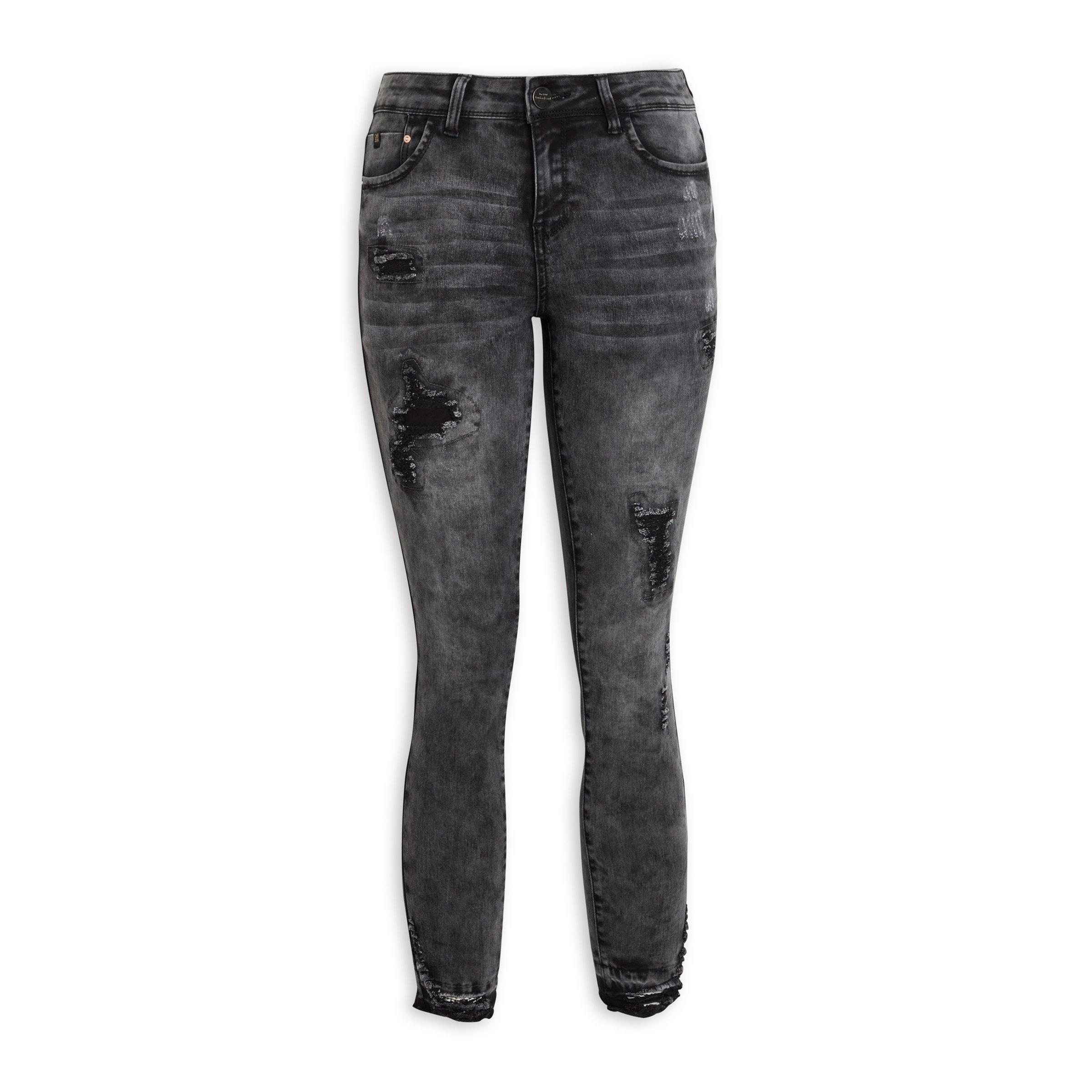 Buy OBR Grey Super Skinny Jeans Online | Truworths
